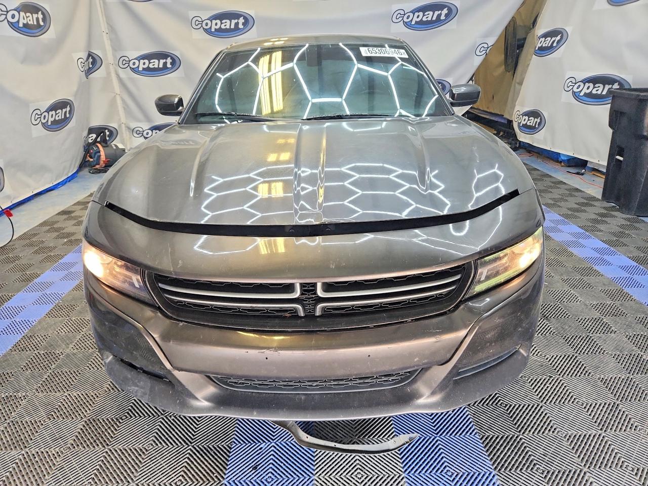 2015 Dodge Charger Se Gray vin: 2C3CDXBG4FH839985