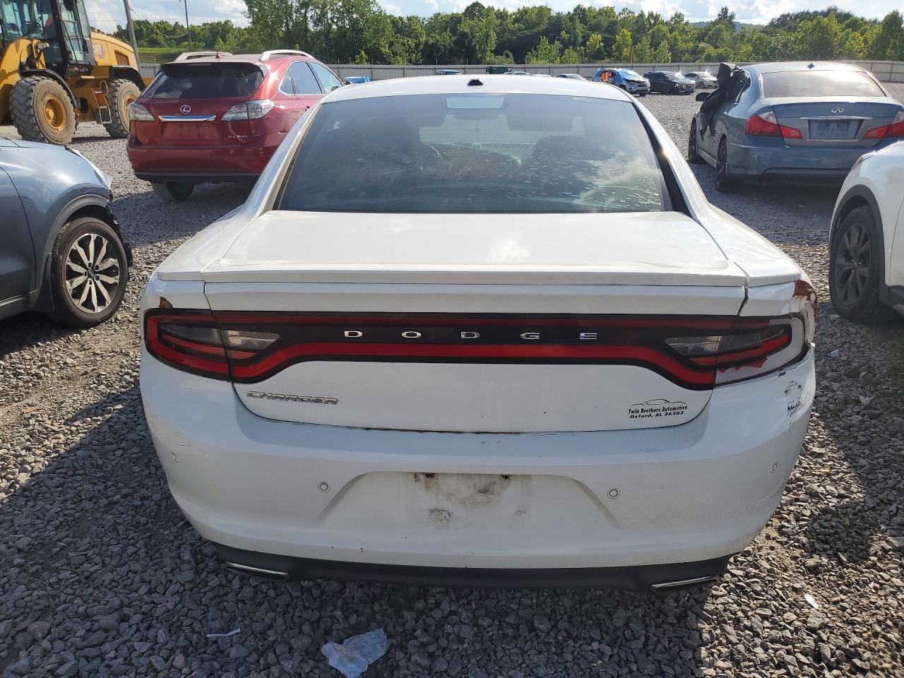2015 Dodge Charger Se White vin: 2C3CDXBG4FH897000