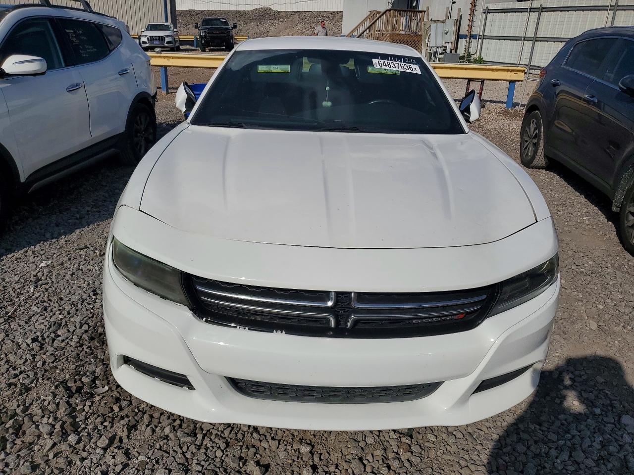 2015 Dodge Charger Se White vin: 2C3CDXBG4FH897000
