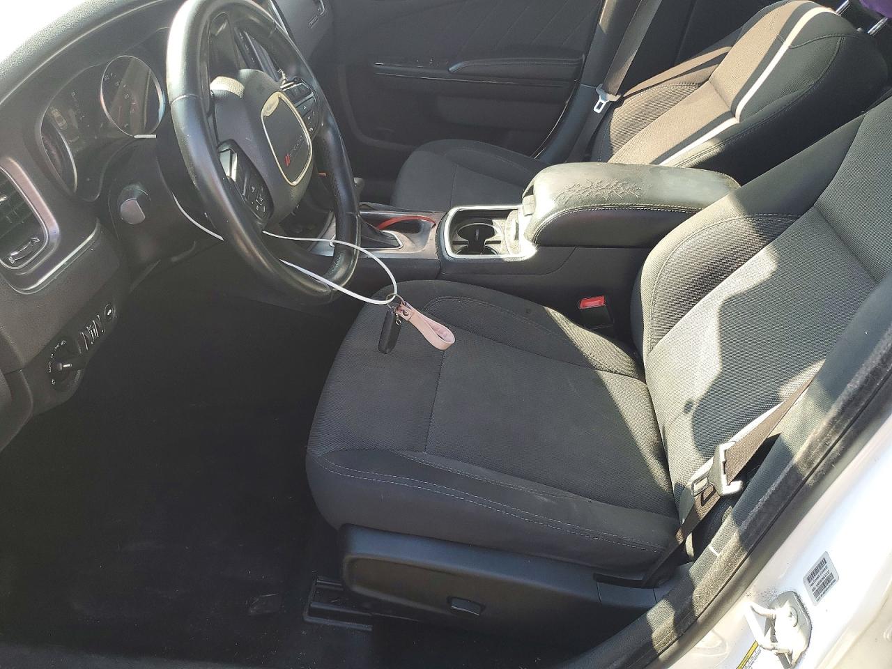 2015 Dodge Charger Se White vin: 2C3CDXBG4FH897000