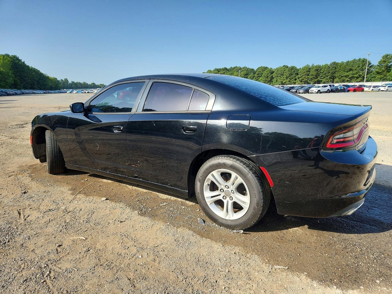 2015 Dodge Charger Se Black vin: 2C3CDXBG4FH919254