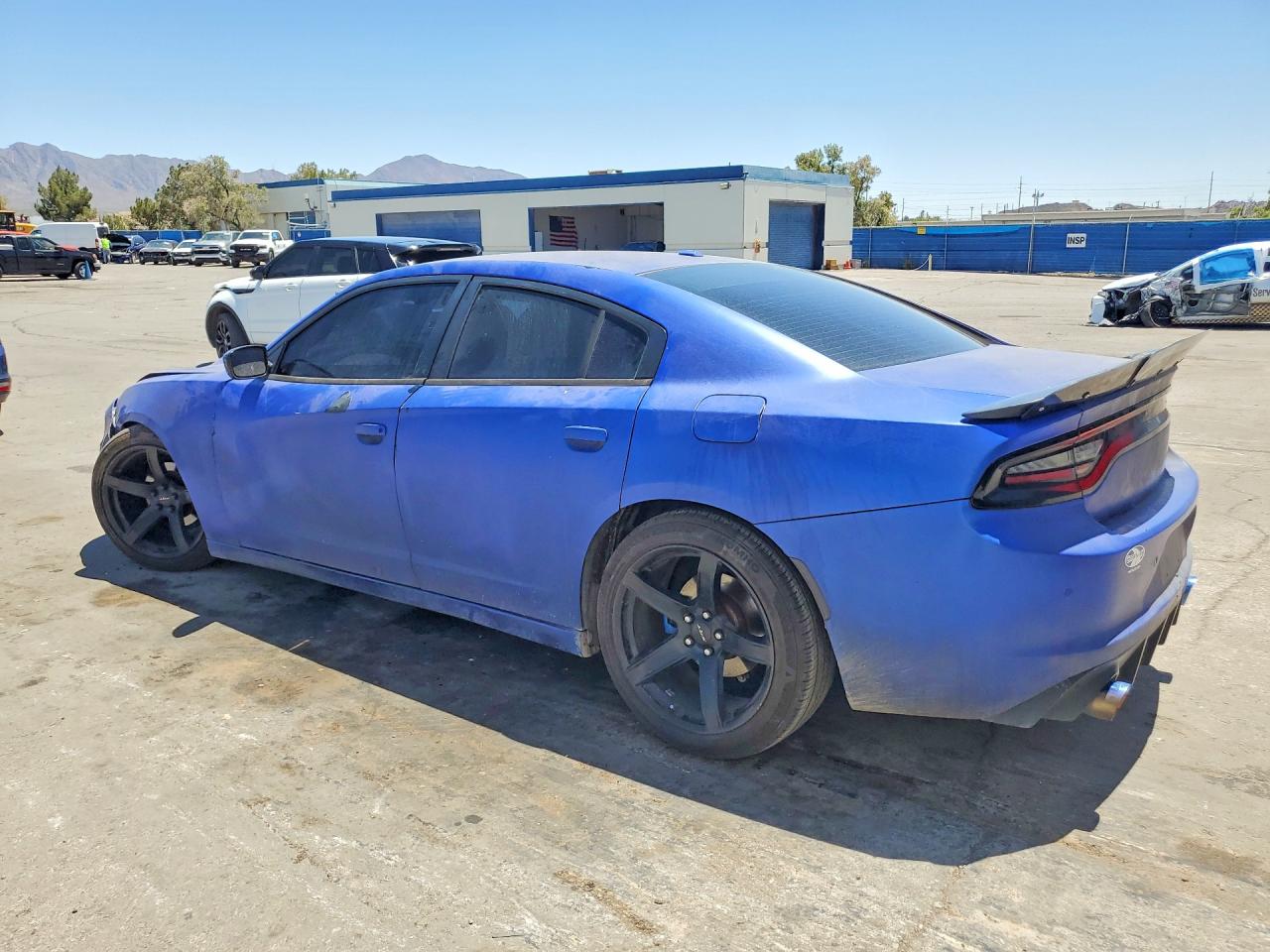 2016 Dodge Charger Se Blue vin: 2C3CDXBG4GH122746