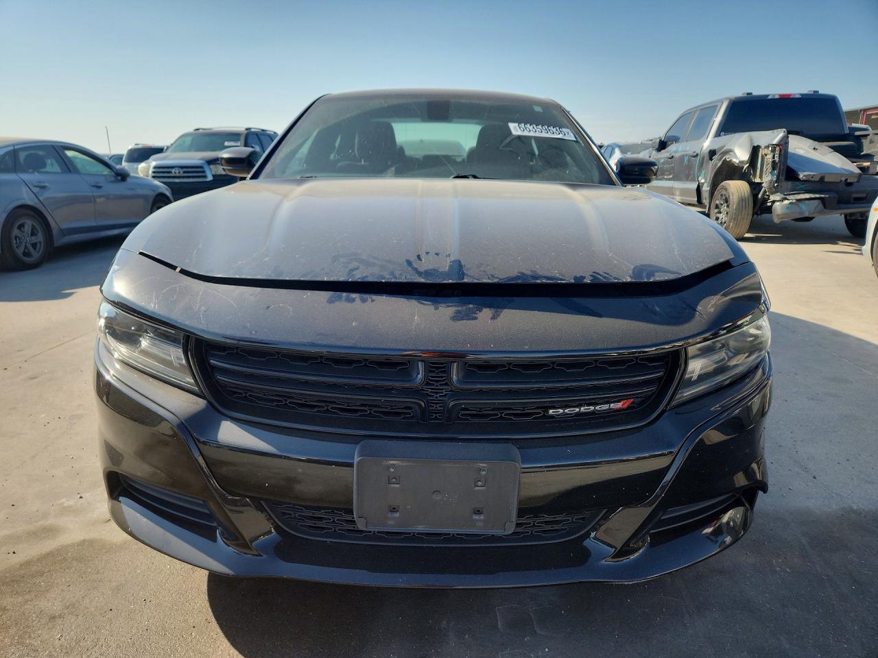 2019 Dodge Charger Sxt Black vin: 2C3CDXBG4KH572387