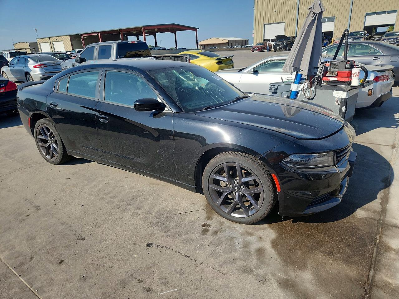 2019 Dodge Charger Sxt Черный vin: 2C3CDXBG4KH572387