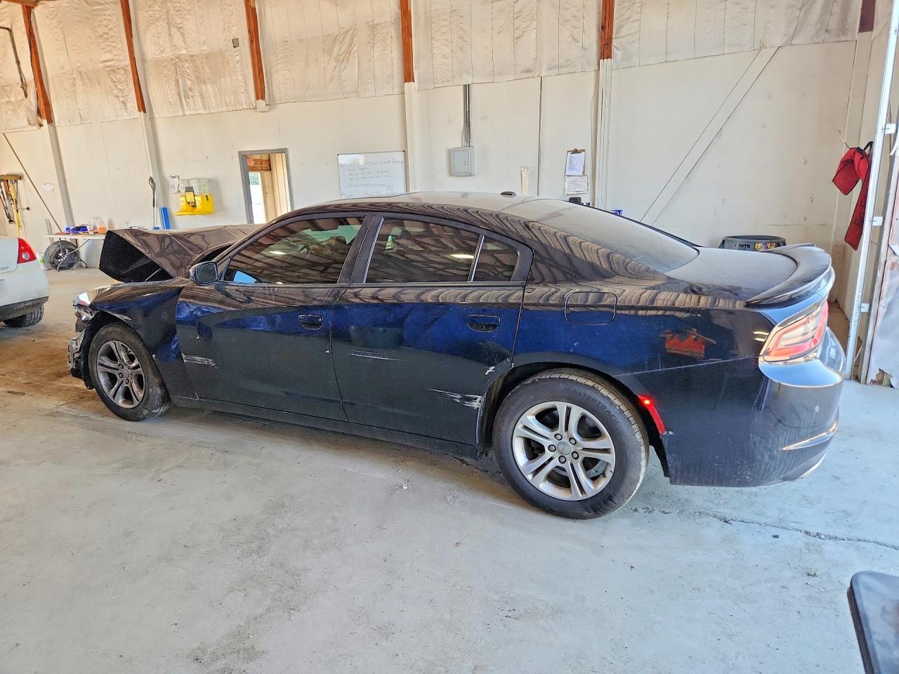 2019 Dodge Charger Sxt Black vin: 2C3CDXBG4KH656760