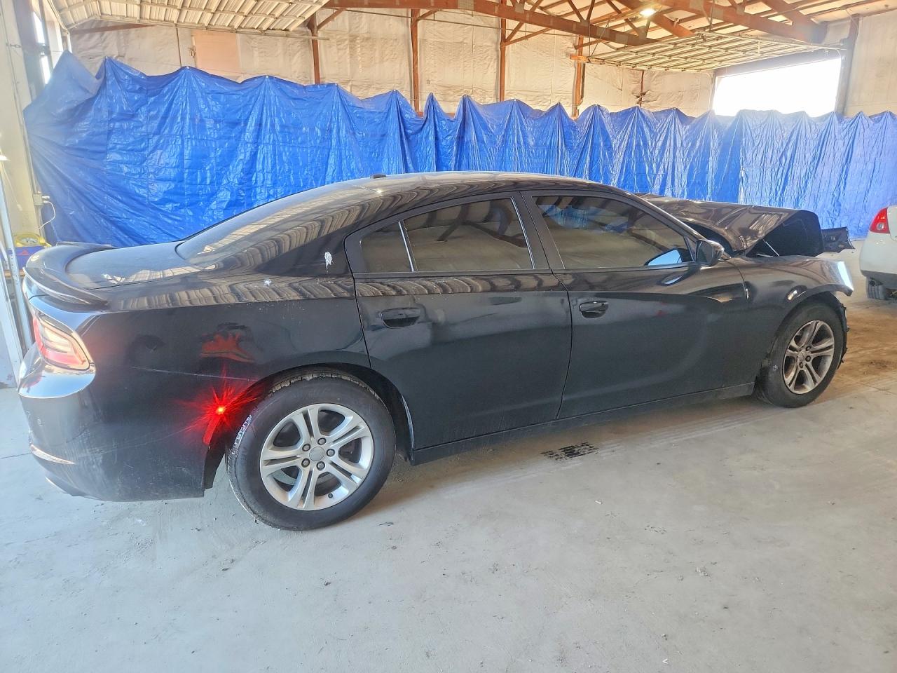 2019 Dodge Charger Sxt Black vin: 2C3CDXBG4KH656760