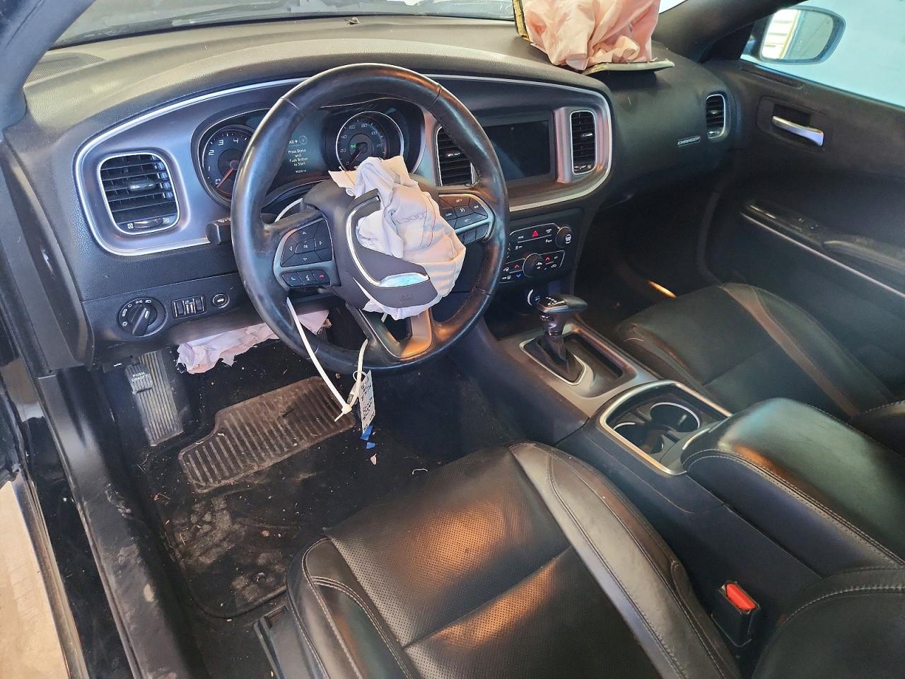2019 Dodge Charger Sxt Black vin: 2C3CDXBG4KH656760