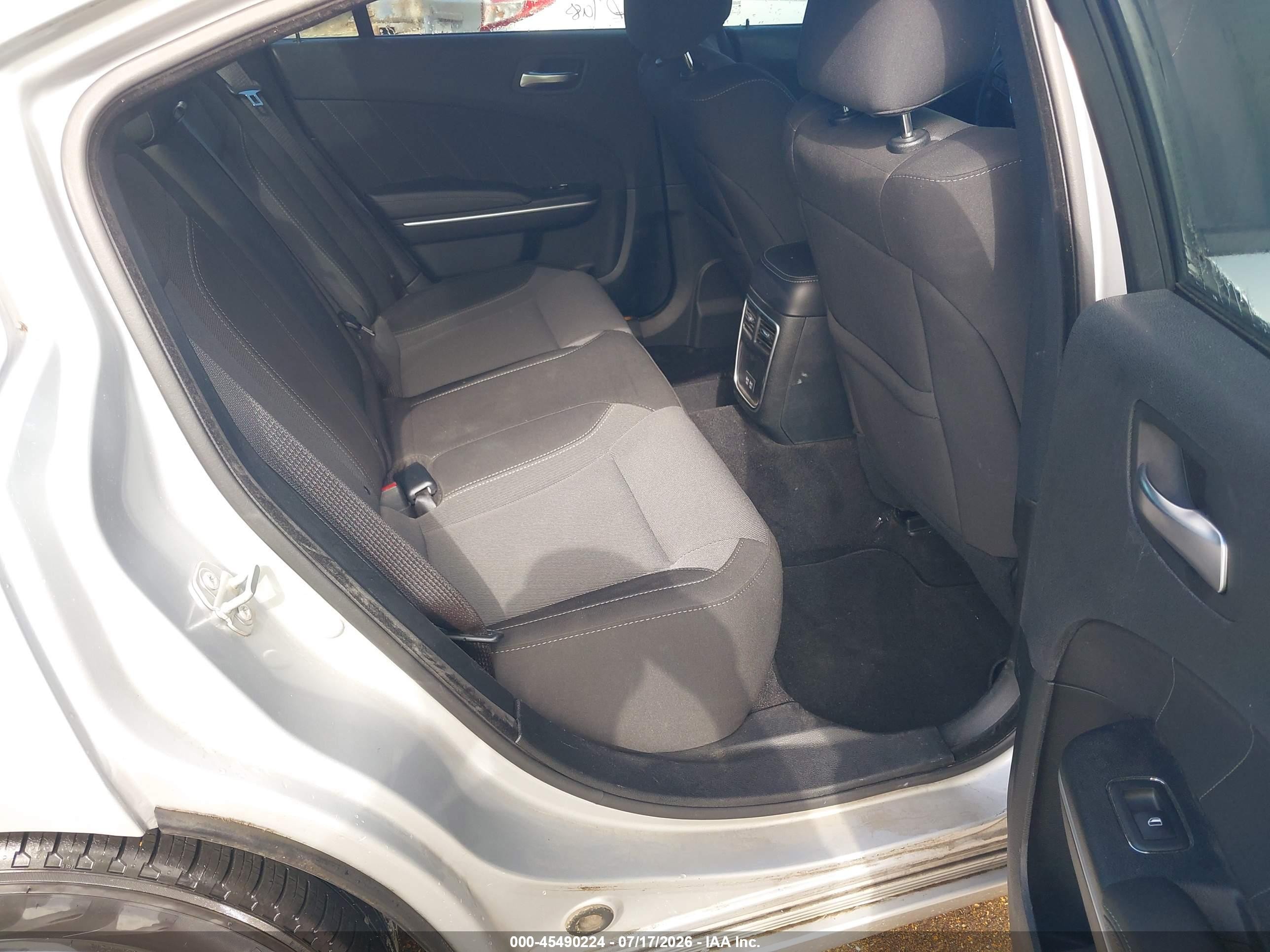 2020 Dodge Charger Sxt Rwd Silver vin: 2C3CDXBG4LH190104
