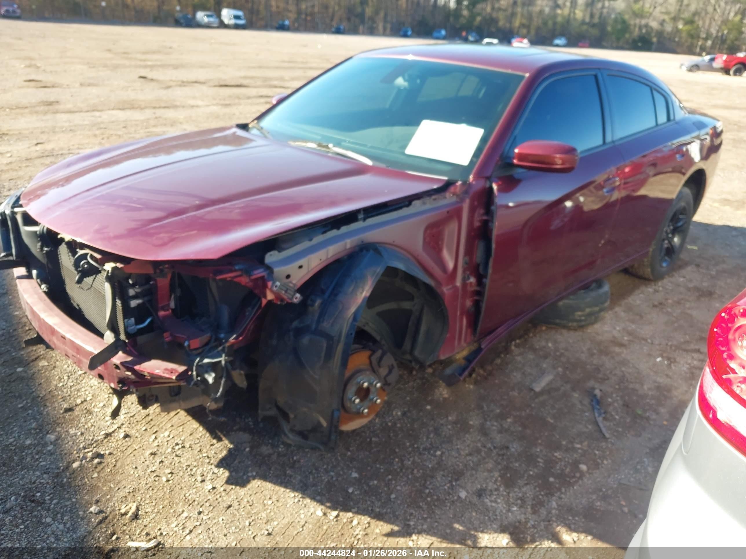 2021 Dodge Charger Sxt Rwd Maroon vin: 2C3CDXBG4MH522527