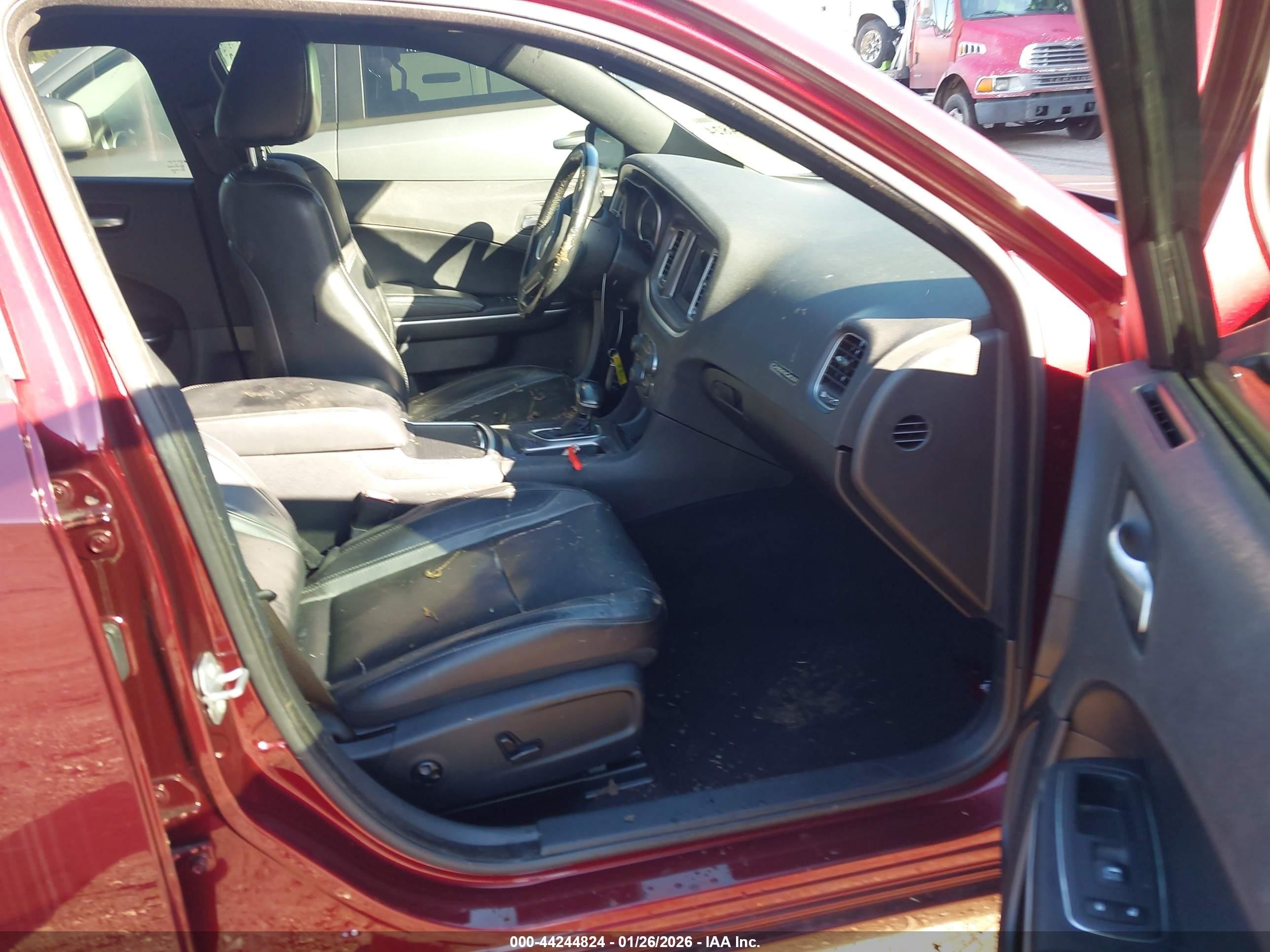2021 Dodge Charger Sxt Rwd Maroon vin: 2C3CDXBG4MH522527