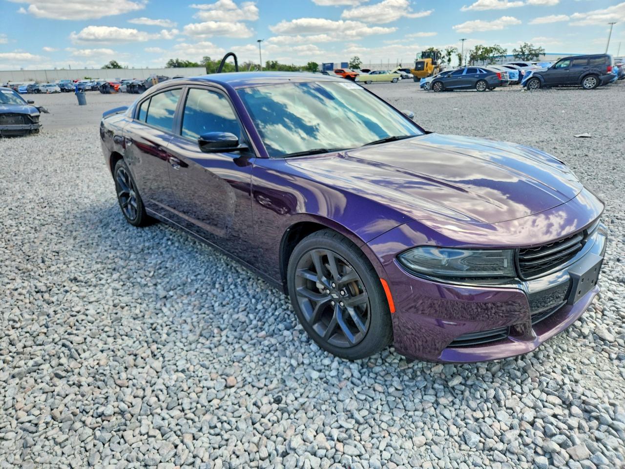 2022 Dodge Charger Purple vin: 2C3CDXBG4NH122842