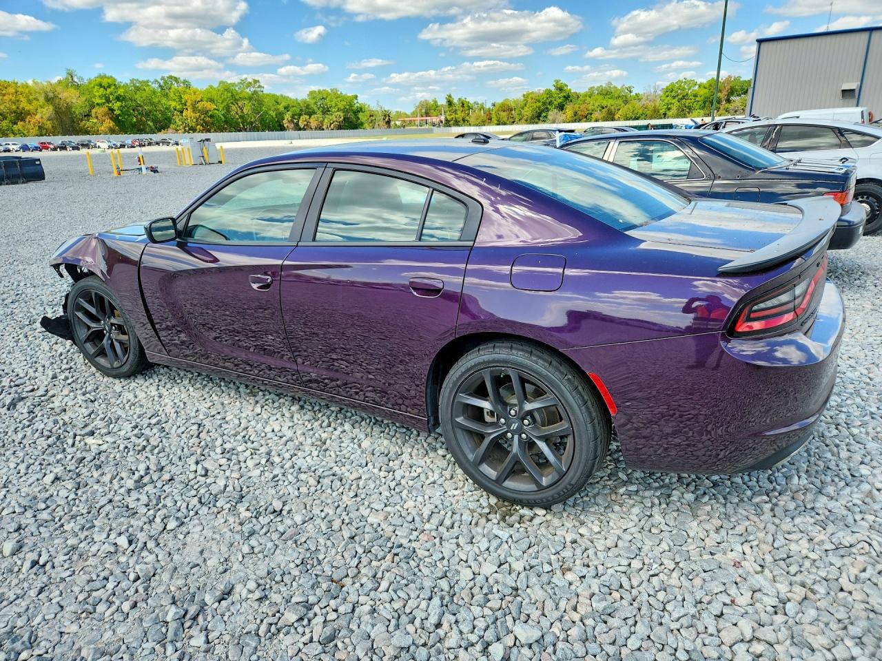 2022 Dodge Charger Purple vin: 2C3CDXBG4NH122842