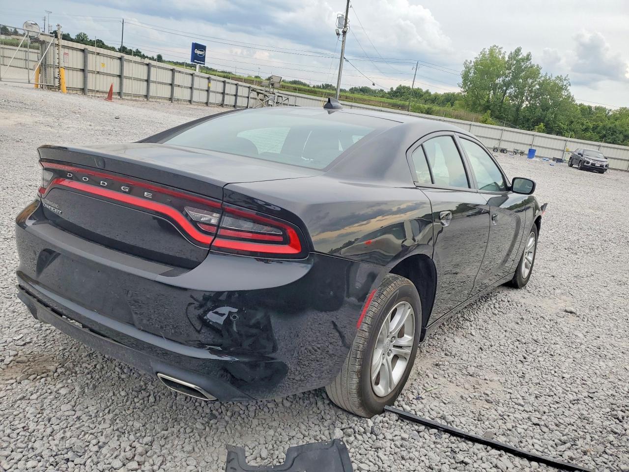 2023 Dodge Charger Sxt Черный vin: 2C3CDXBG4PH559548