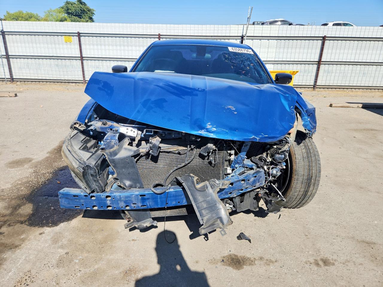 2023 Dodge Charger Sxt Синий vin: 2C3CDXBG4PH565995