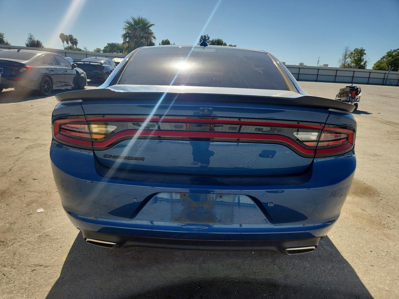 2023 Dodge Charger Sxt Синий vin: 2C3CDXBG4PH565995