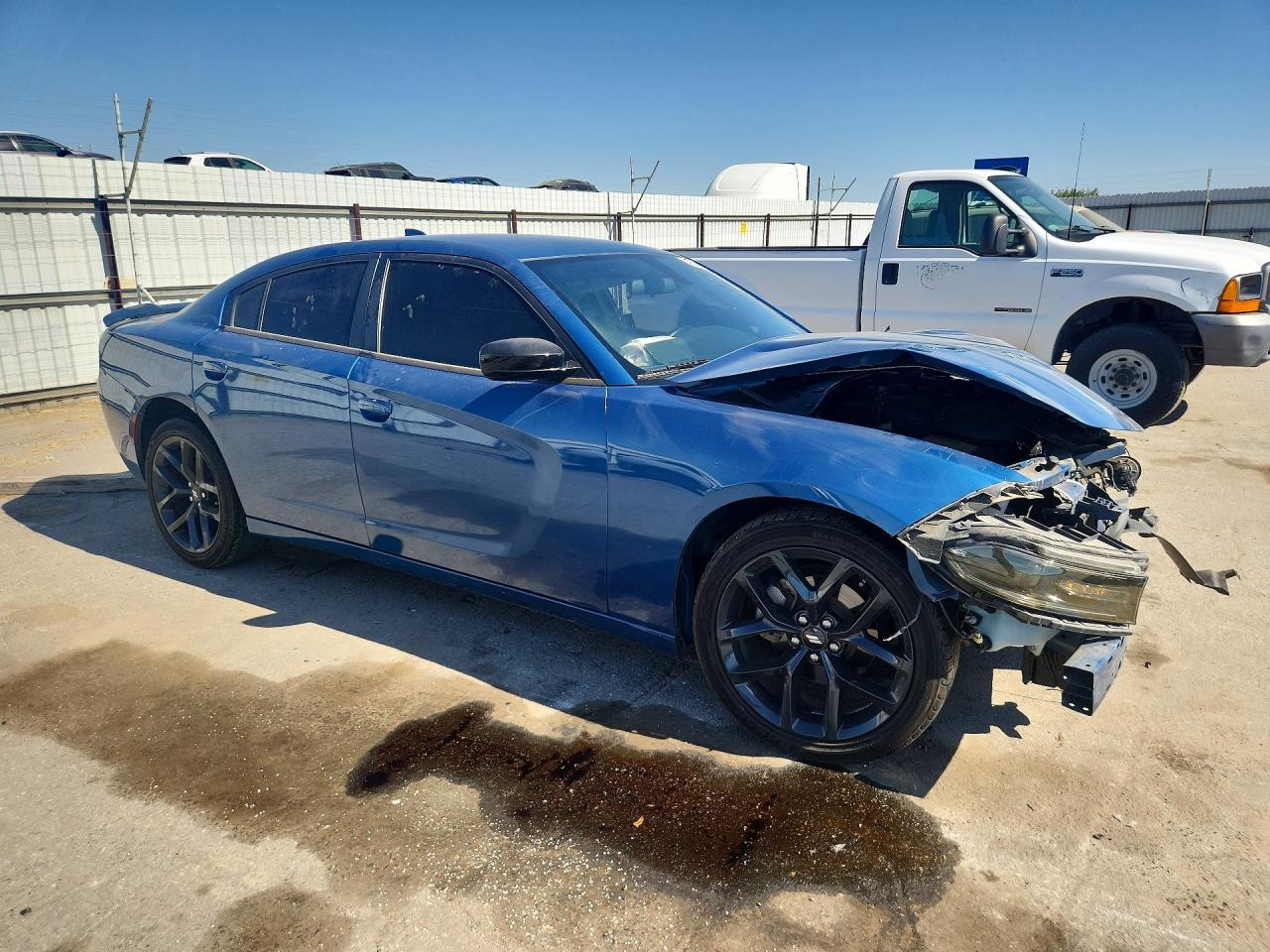 2023 Dodge Charger Sxt Синий vin: 2C3CDXBG4PH565995