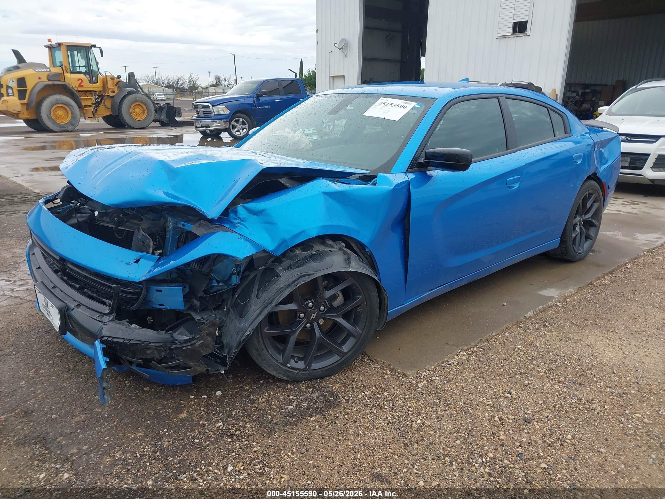 2023 Dodge Charger Sxt Blue vin: 2C3CDXBG4PH608506