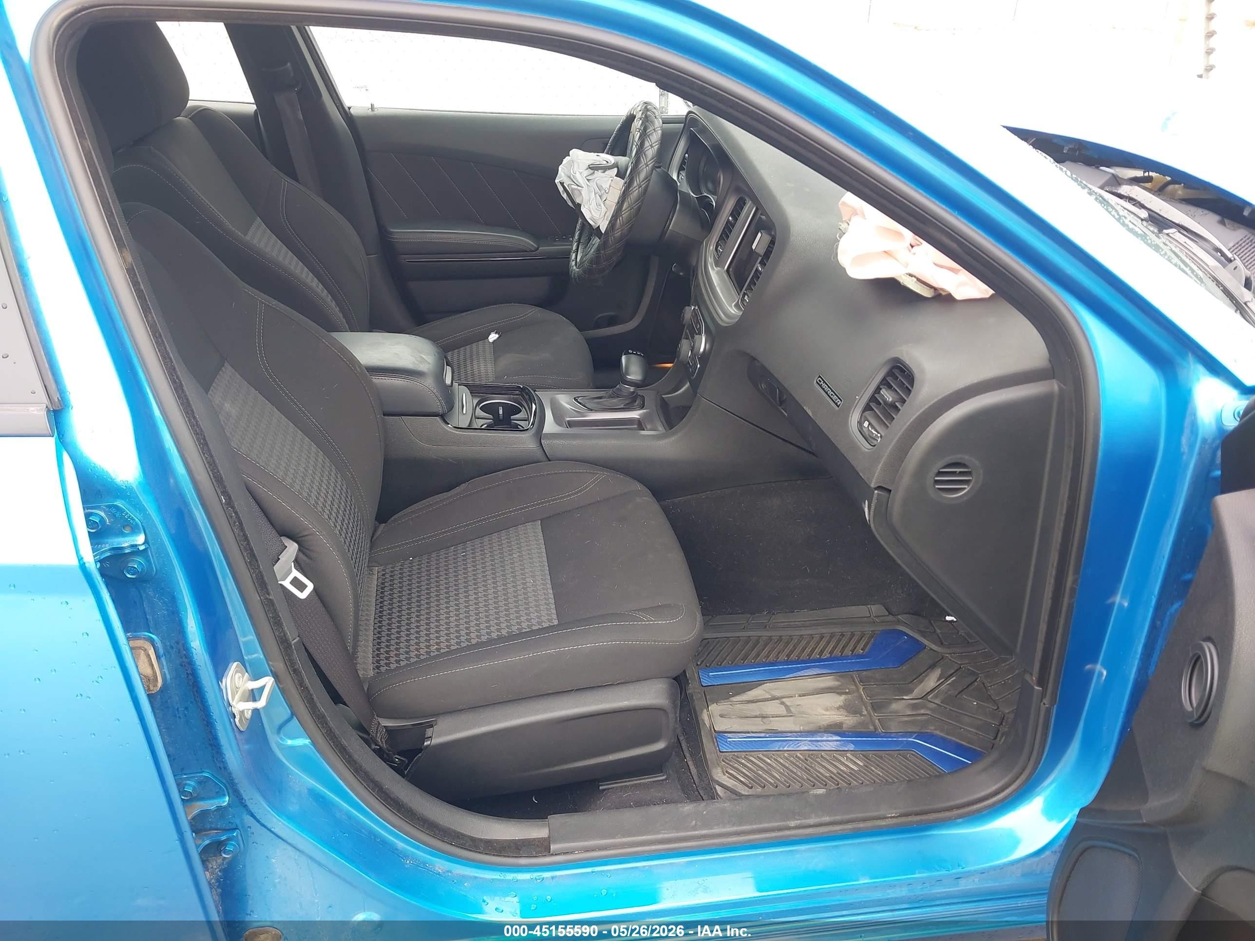 2023 Dodge Charger Sxt Blue vin: 2C3CDXBG4PH608506