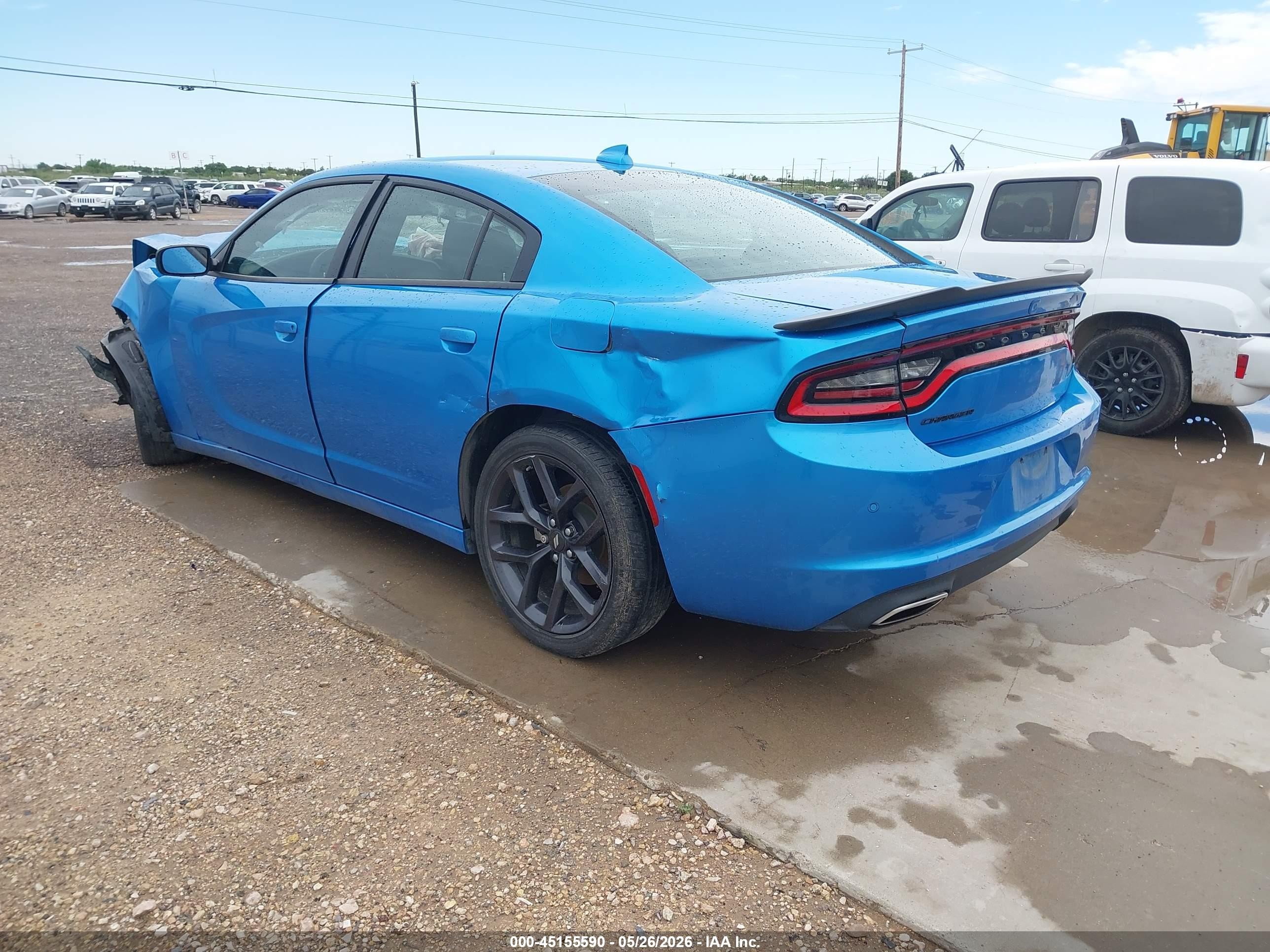 2023 Dodge Charger Sxt Blue vin: 2C3CDXBG4PH608506