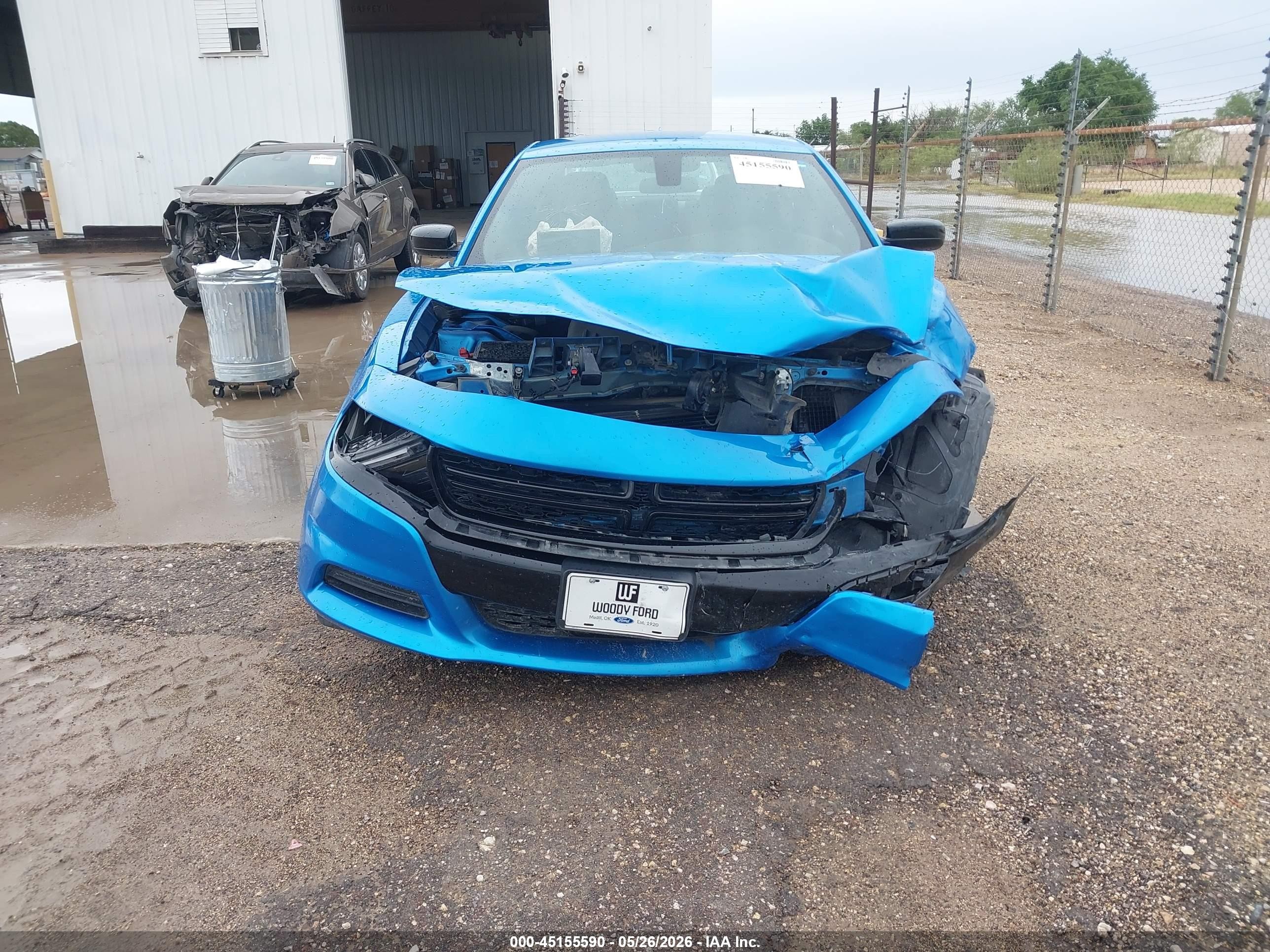 2023 Dodge Charger Sxt Blue vin: 2C3CDXBG4PH608506