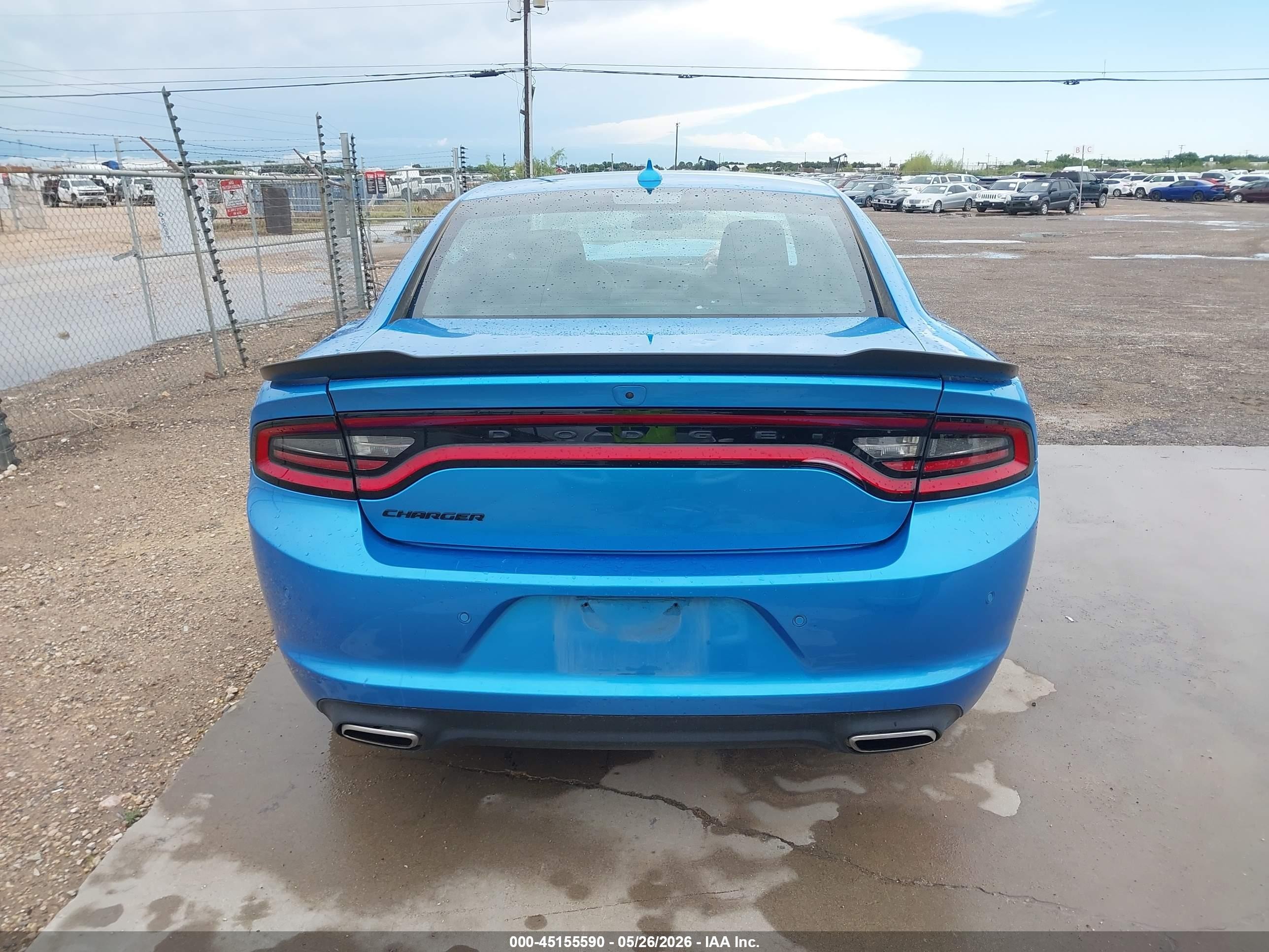 2023 Dodge Charger Sxt Blue vin: 2C3CDXBG4PH608506