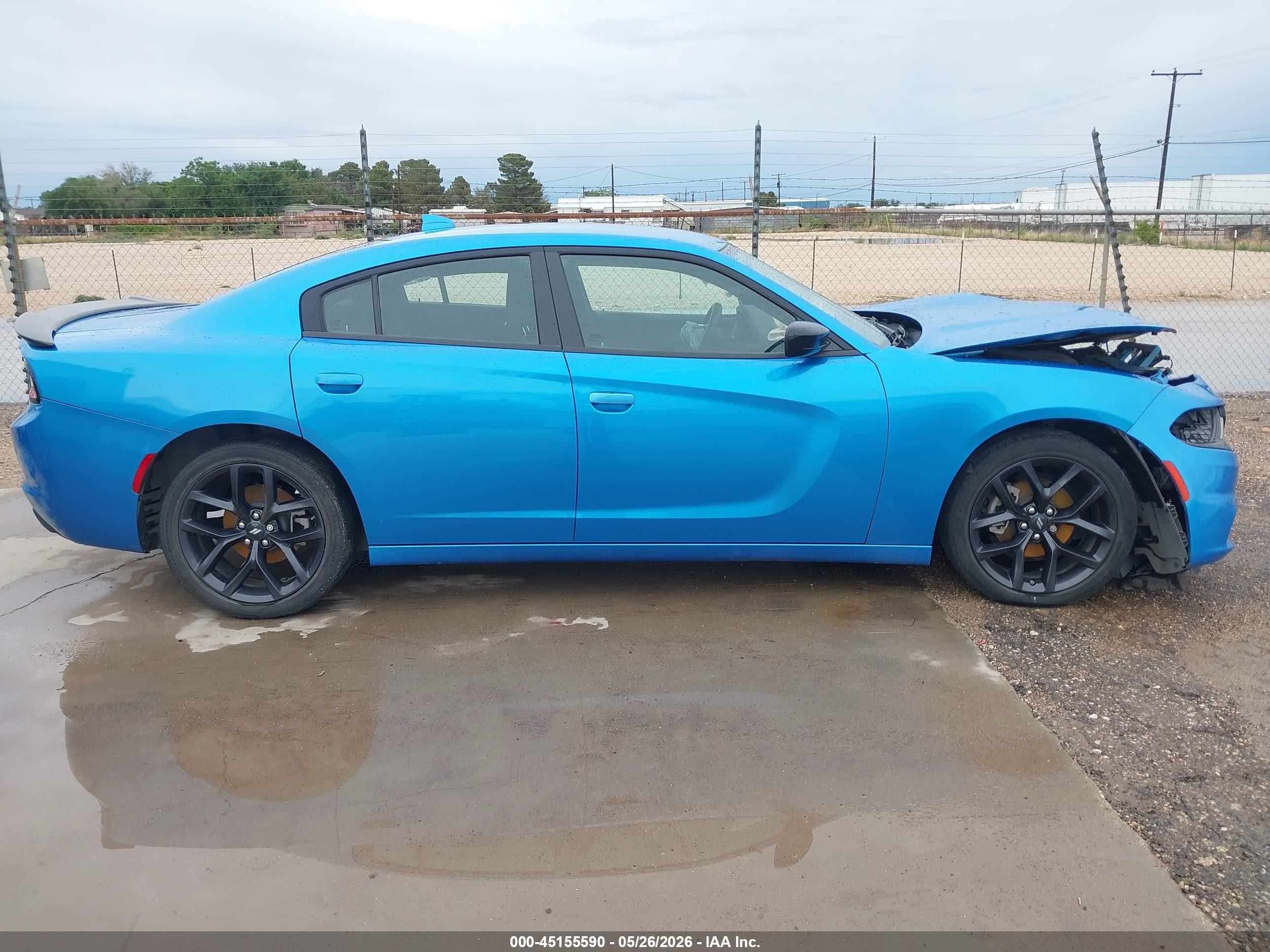 2023 Dodge Charger Sxt Blue vin: 2C3CDXBG4PH608506