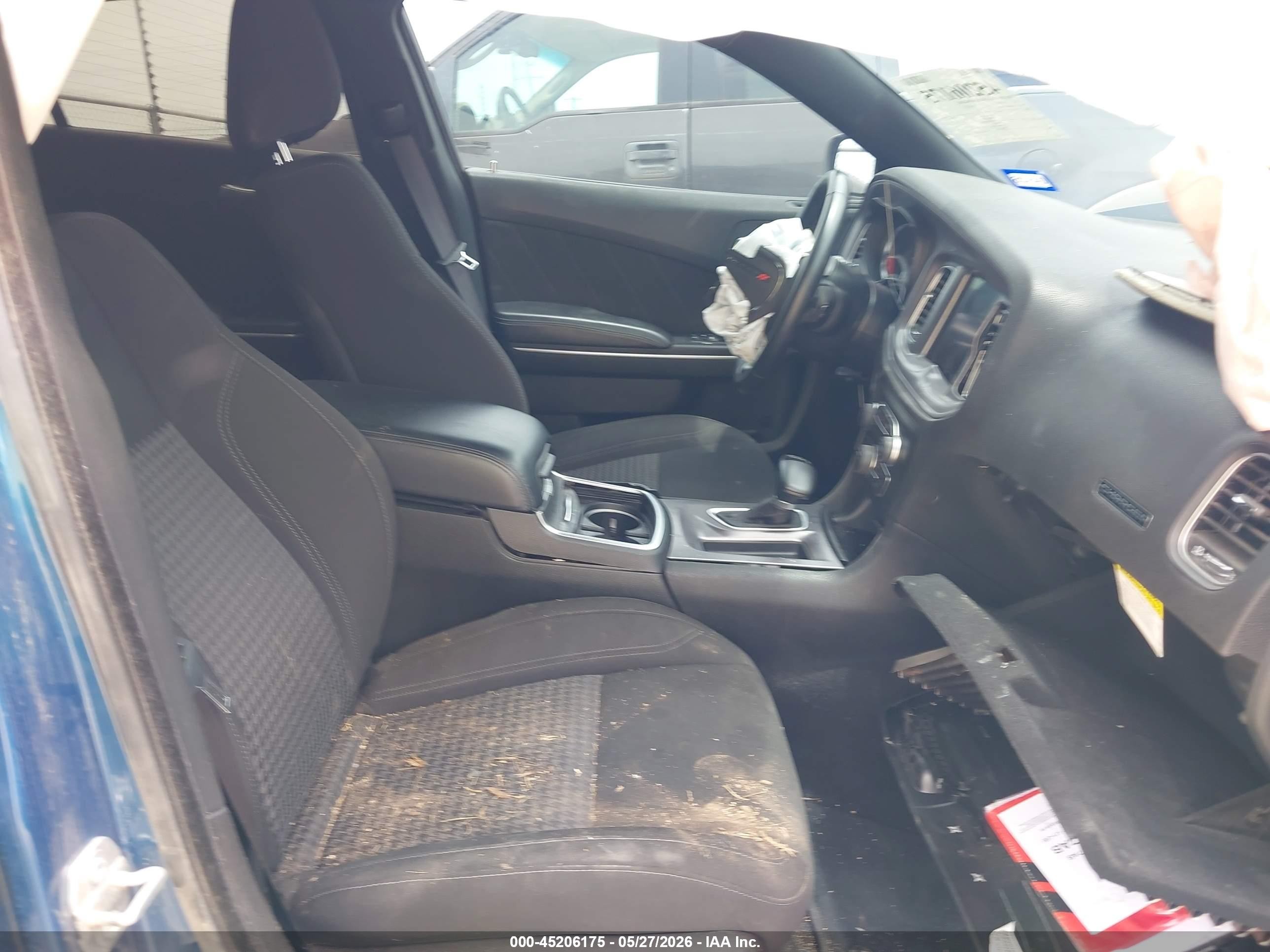 2023 Dodge Charger Sxt Синий vin: 2C3CDXBG4PH698028