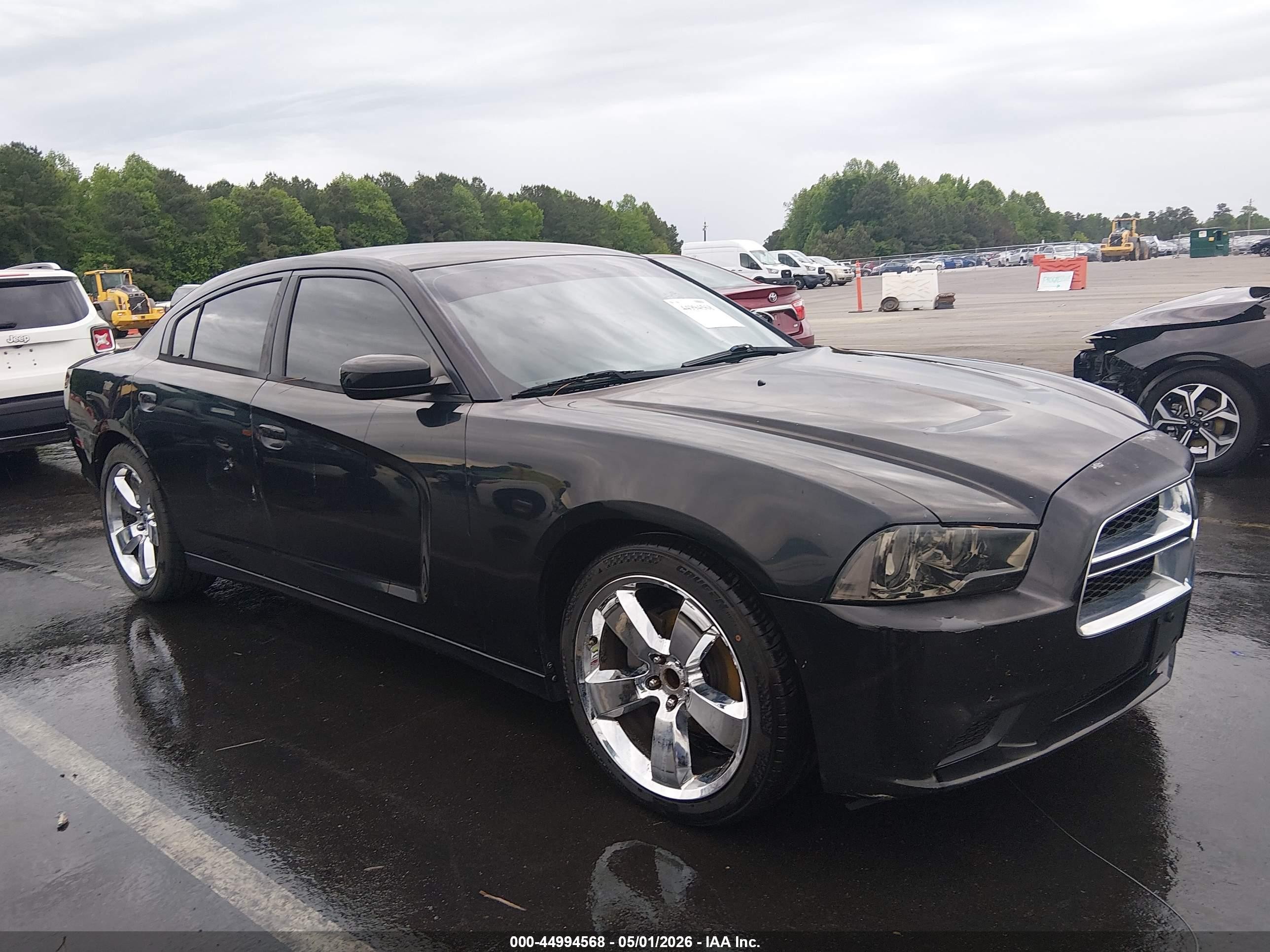 2012 Dodge Charger Se Черный vin: 2C3CDXBG5CH112009