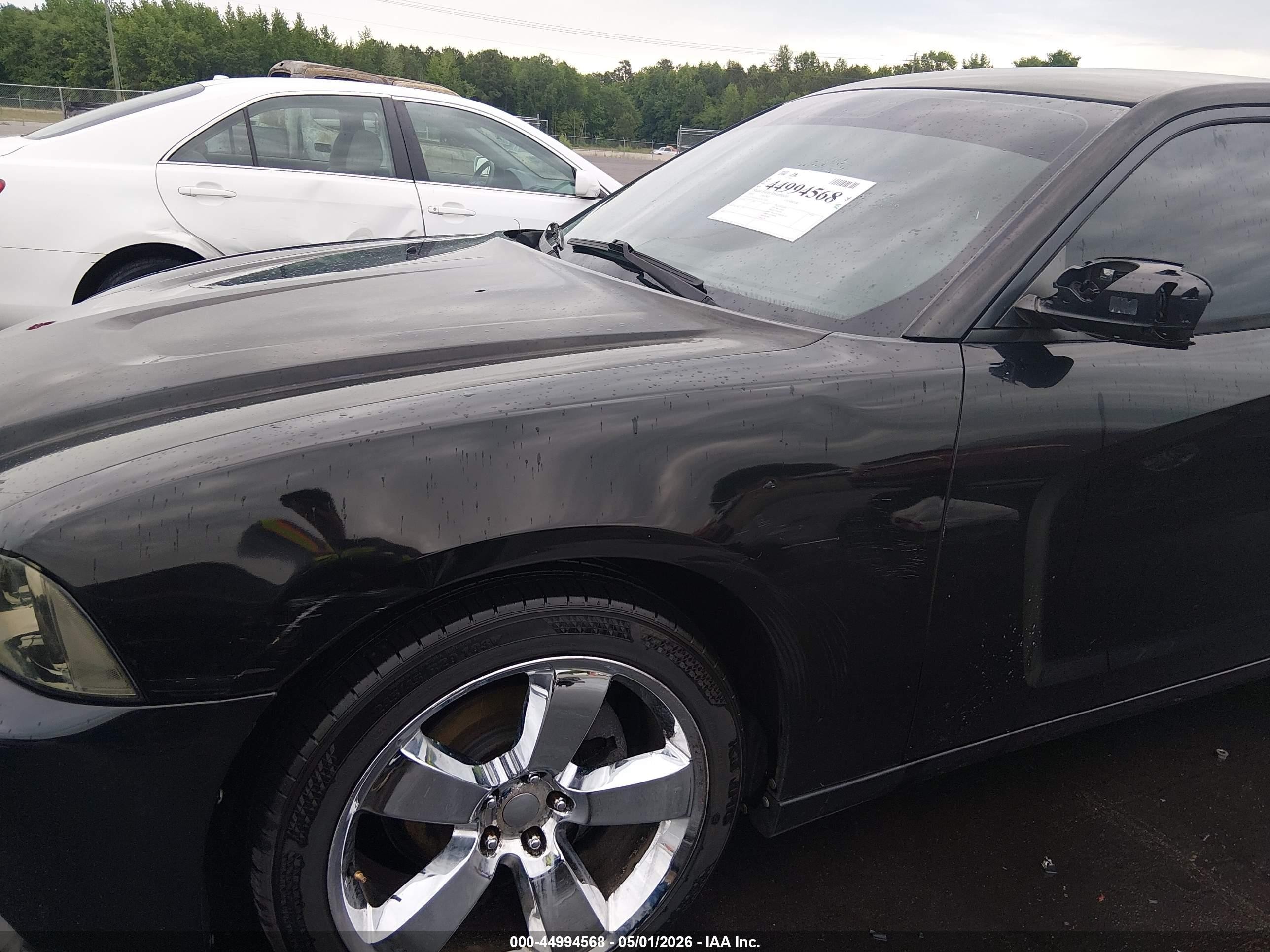 2012 Dodge Charger Se Черный vin: 2C3CDXBG5CH112009