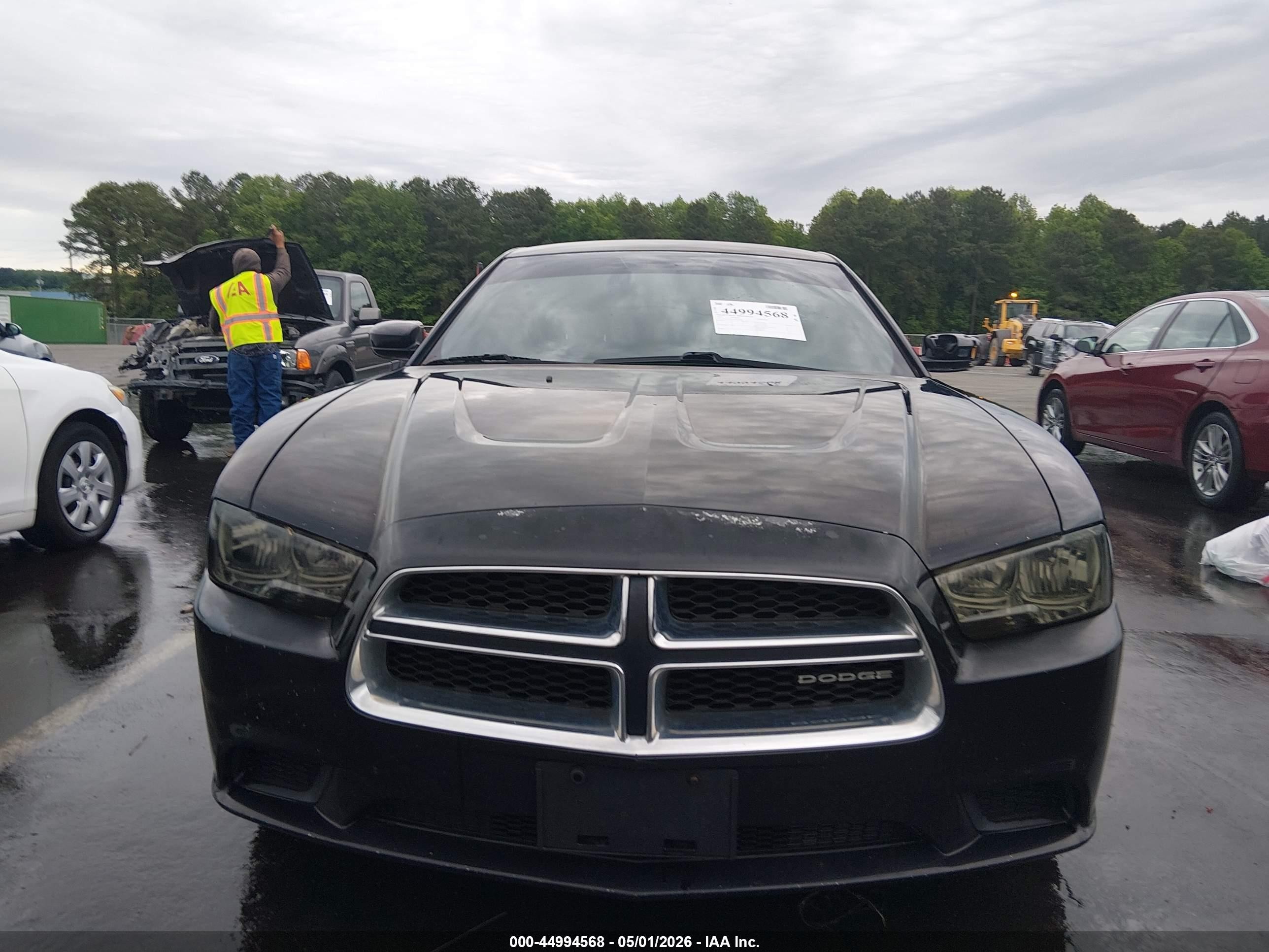 2012 Dodge Charger Se Черный vin: 2C3CDXBG5CH112009