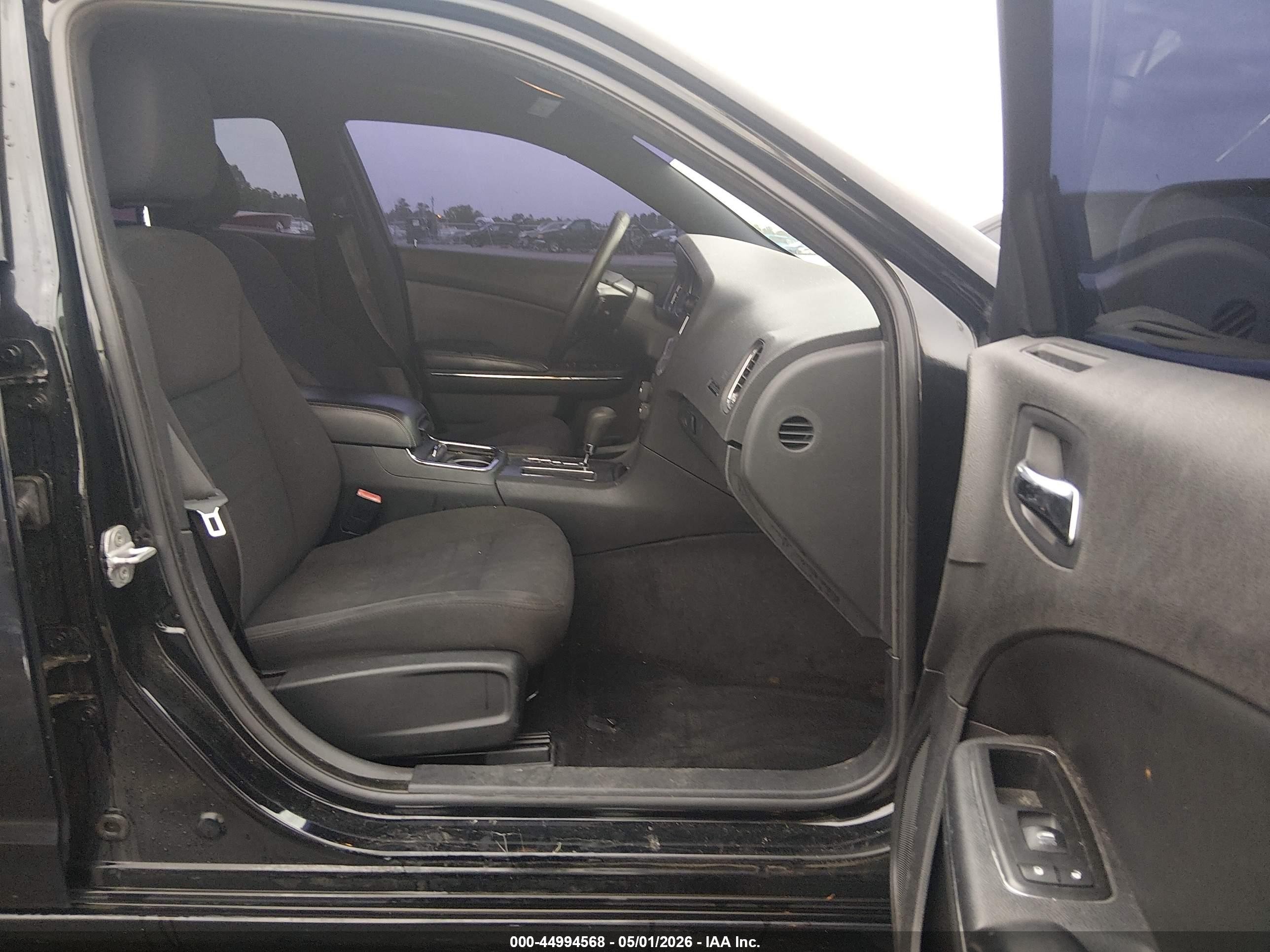 2012 Dodge Charger Se Черный vin: 2C3CDXBG5CH112009