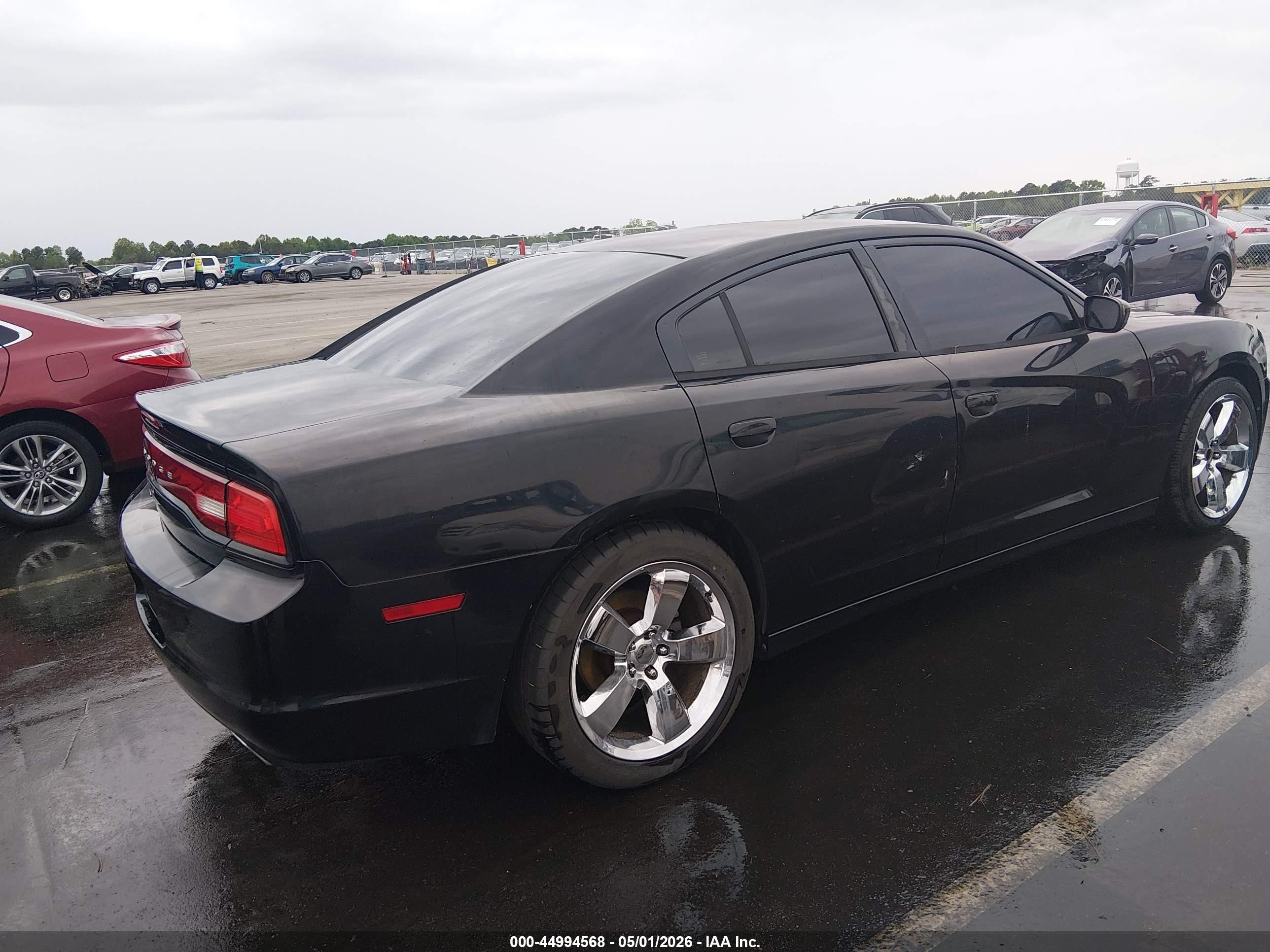 2012 Dodge Charger Se Черный vin: 2C3CDXBG5CH112009