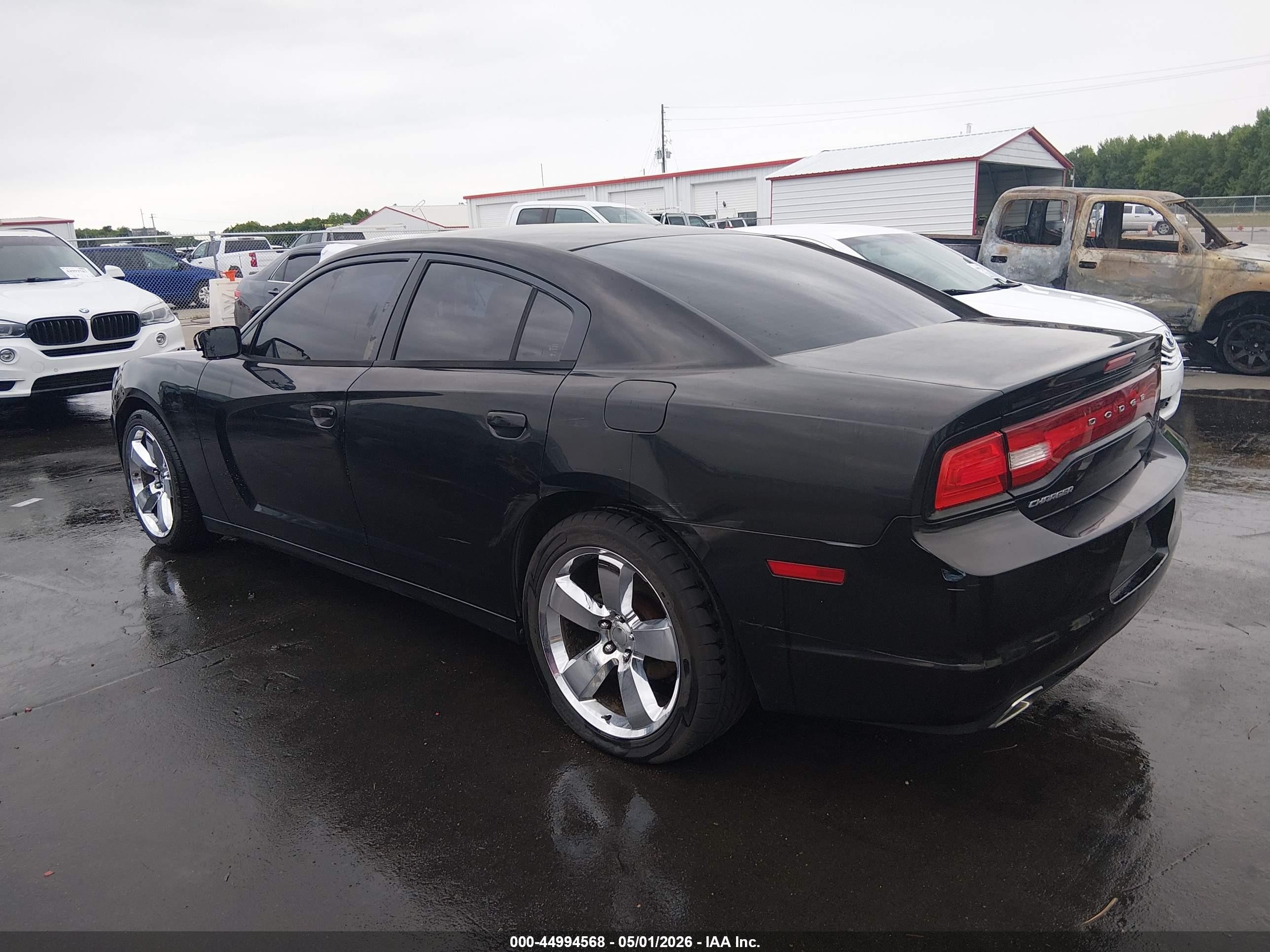 2012 Dodge Charger Se Черный vin: 2C3CDXBG5CH112009