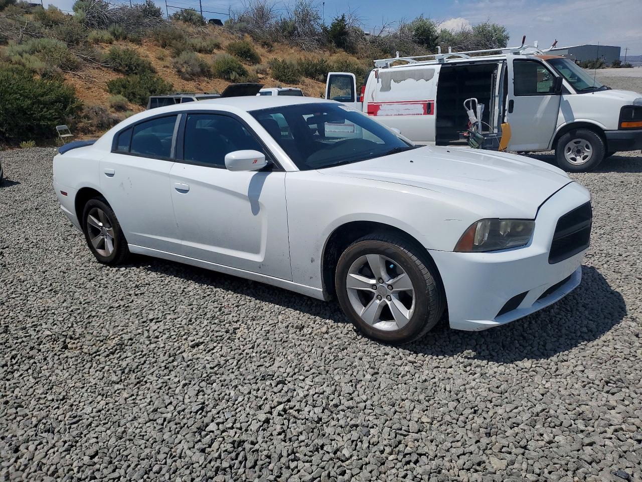 2012 Dodge Charger Se White vin: 2C3CDXBG5CH139680