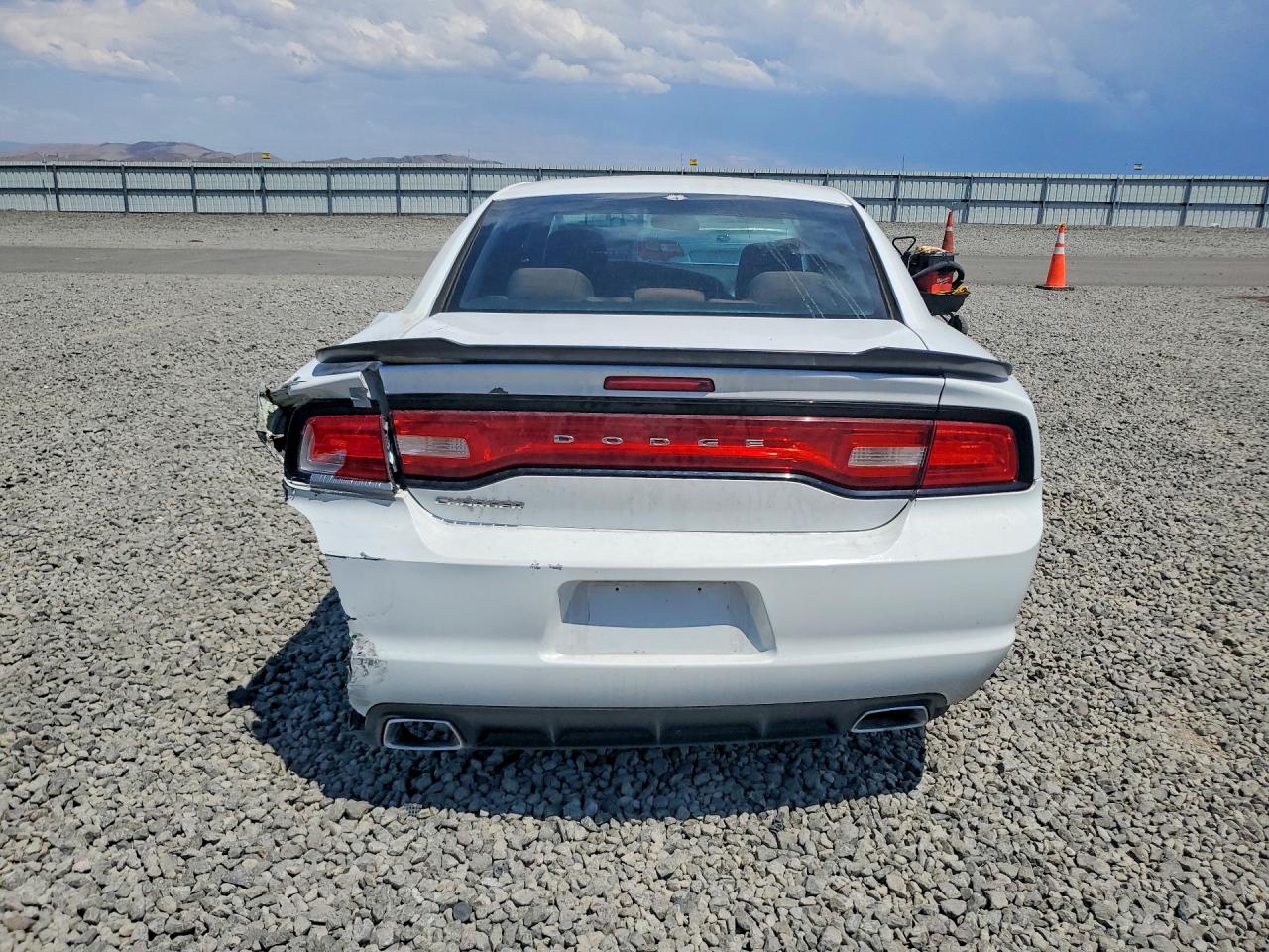 2012 Dodge Charger Se White vin: 2C3CDXBG5CH139680