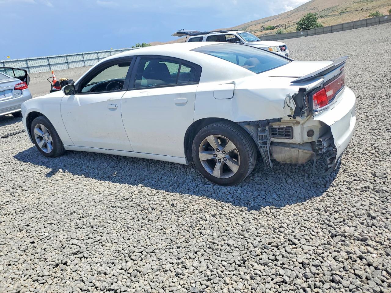 2012 Dodge Charger Se White vin: 2C3CDXBG5CH139680