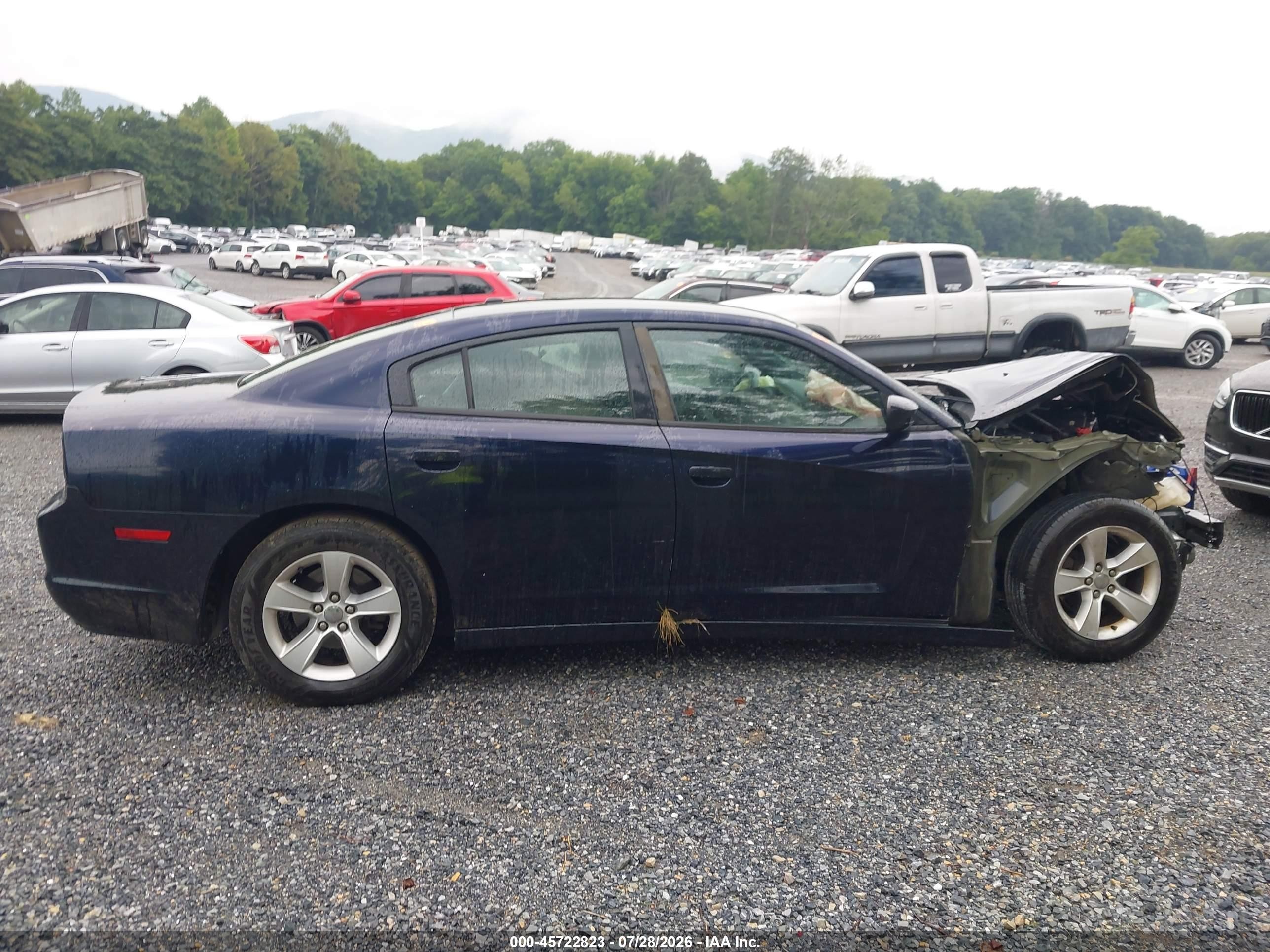 2012 Dodge Charger Se Black vin: 2C3CDXBG5CH187518