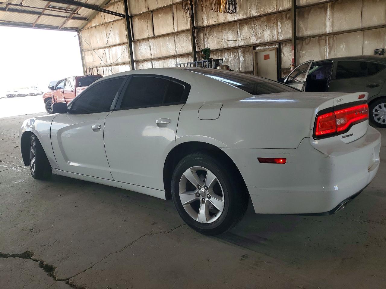 2012 Dodge Charger Se White vin: 2C3CDXBG5CH190760