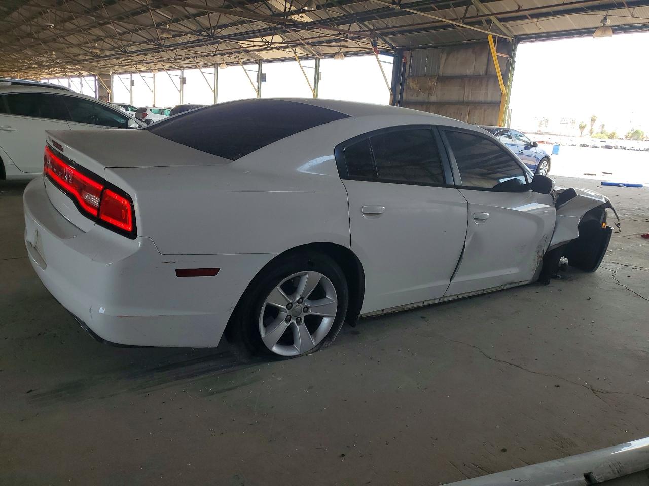 2012 Dodge Charger Se White vin: 2C3CDXBG5CH190760