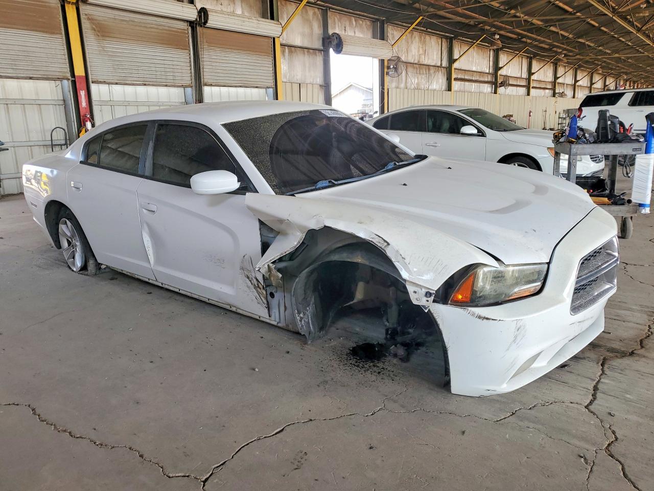 2012 Dodge Charger Se White vin: 2C3CDXBG5CH190760