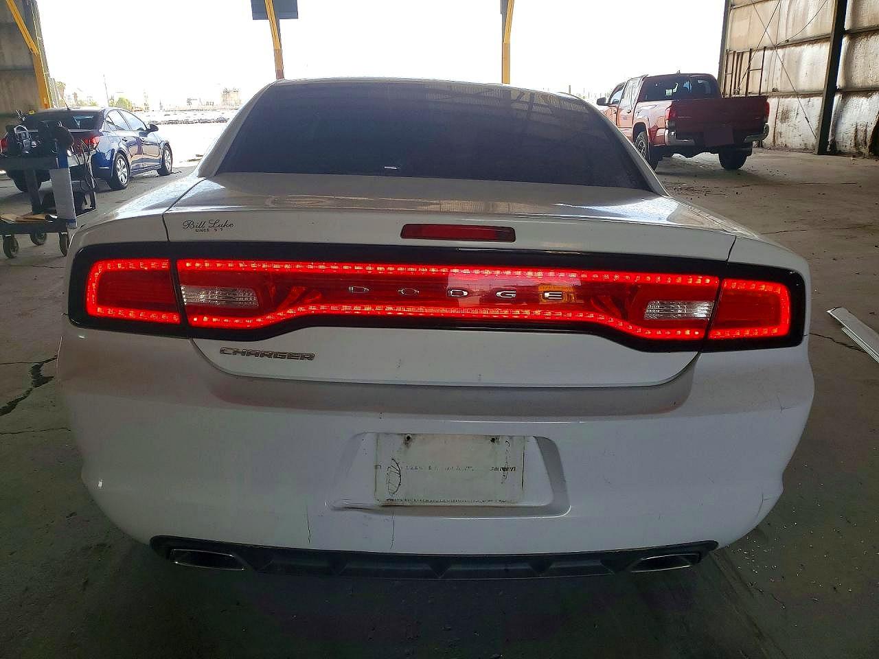 2012 Dodge Charger Se White vin: 2C3CDXBG5CH190760