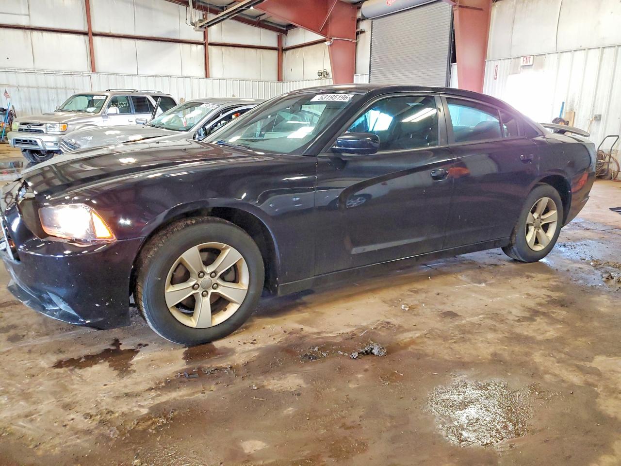 2012 Dodge Charger Se Black vin: 2C3CDXBG5CH211705