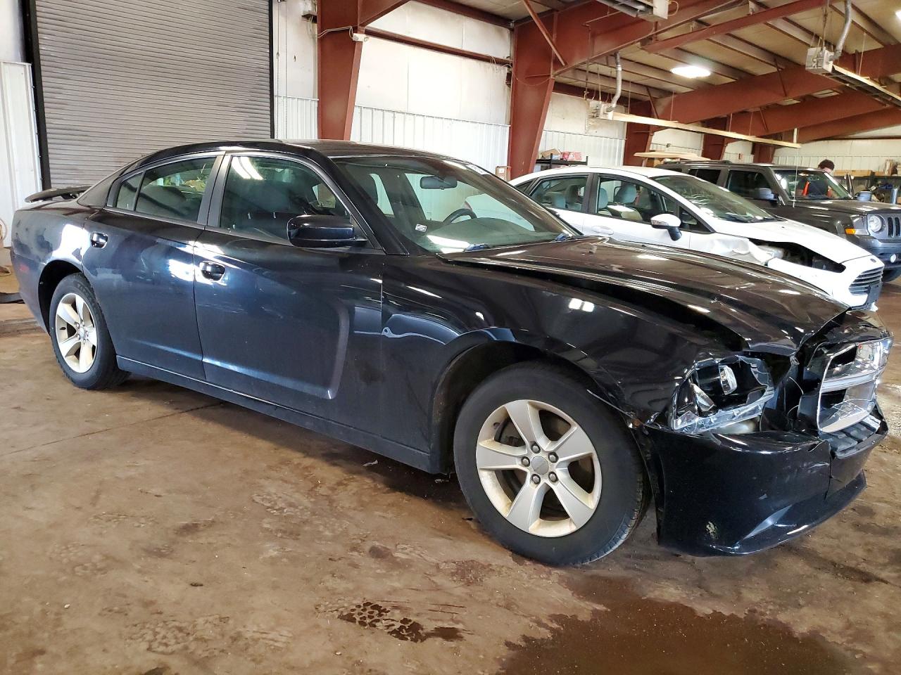 2012 Dodge Charger Se Black vin: 2C3CDXBG5CH211705