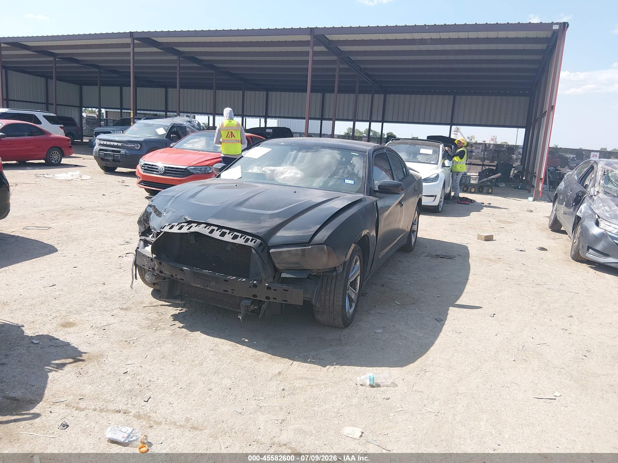 2012 Dodge Charger Se Black vin: 2C3CDXBG5CH219755