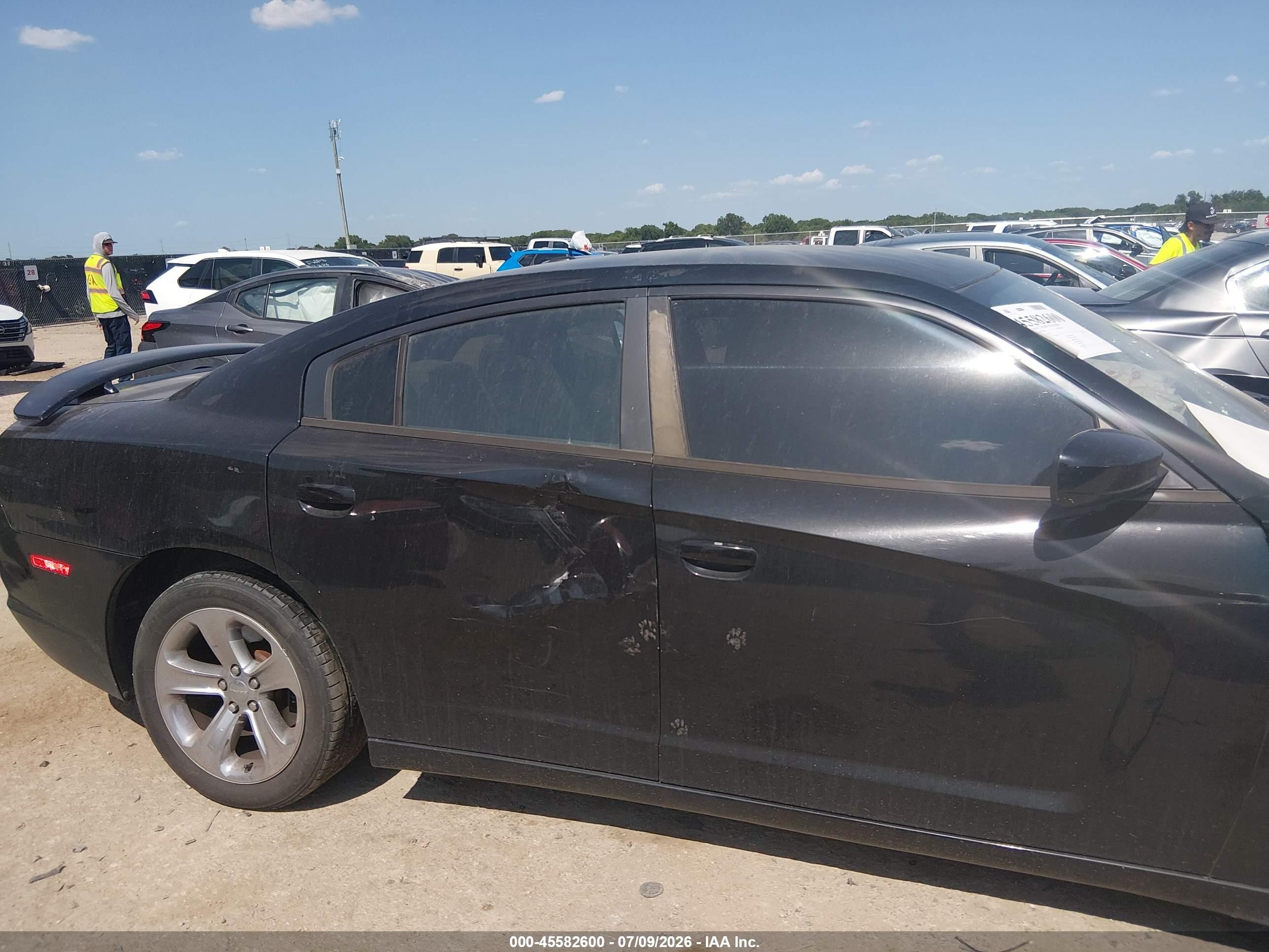 2012 Dodge Charger Se Black vin: 2C3CDXBG5CH219755