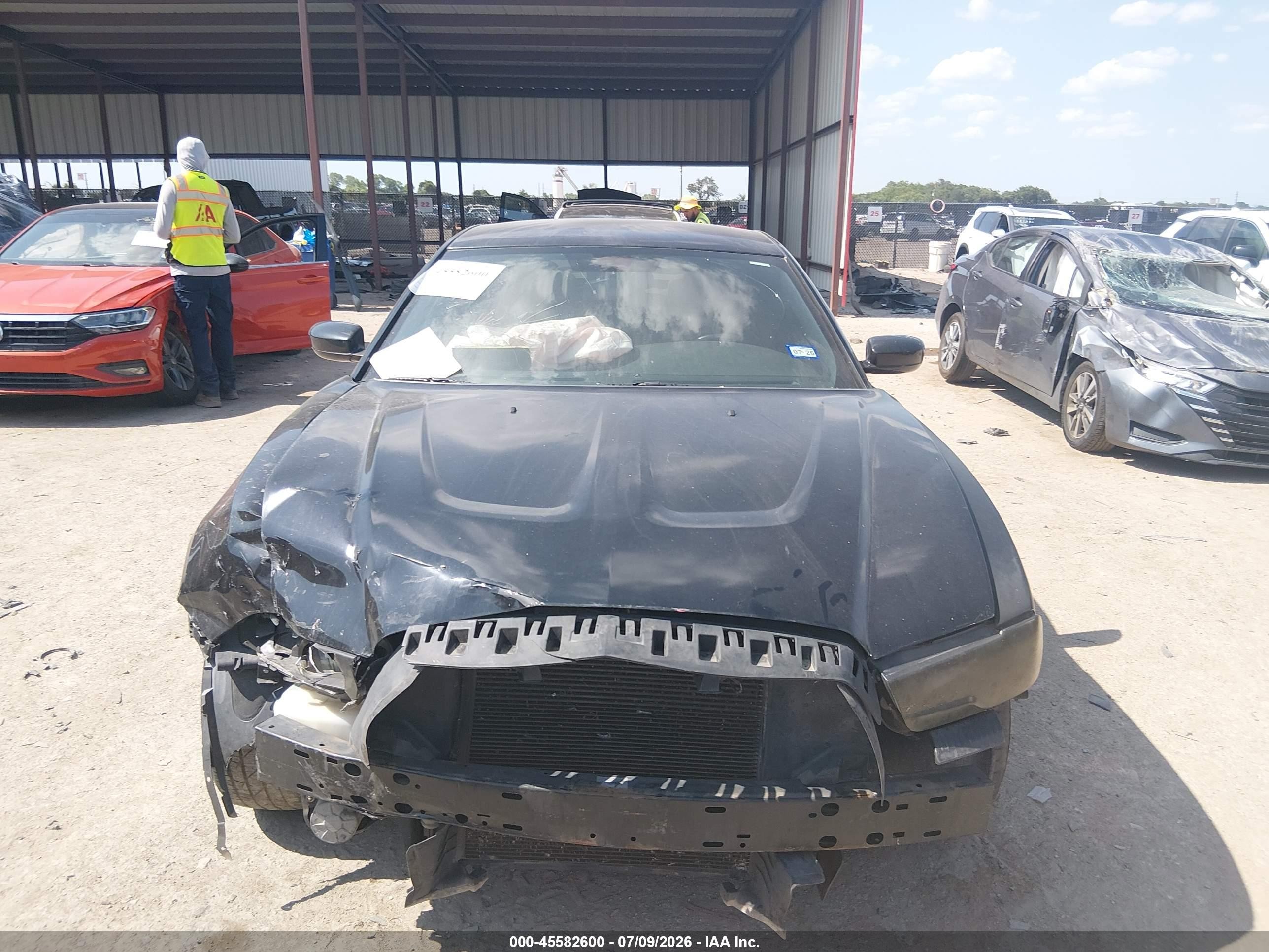 2012 Dodge Charger Se Black vin: 2C3CDXBG5CH219755
