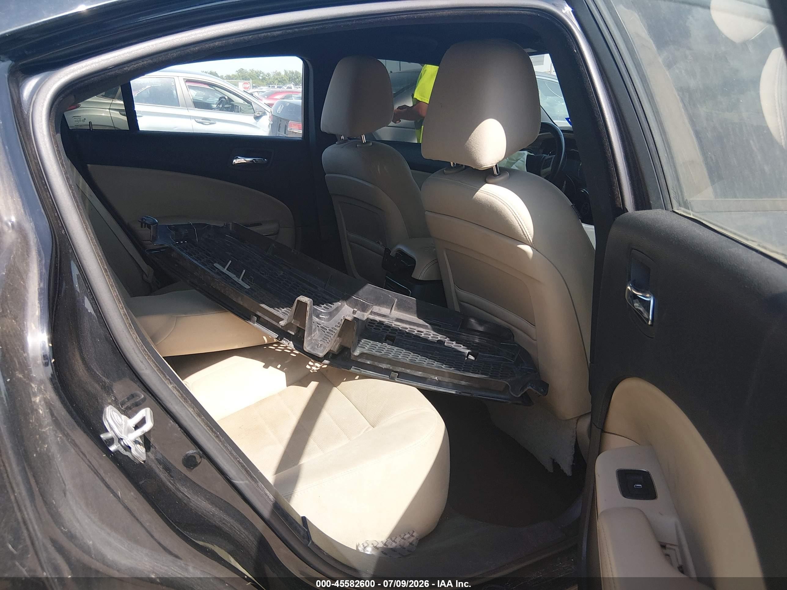2012 Dodge Charger Se Black vin: 2C3CDXBG5CH219755