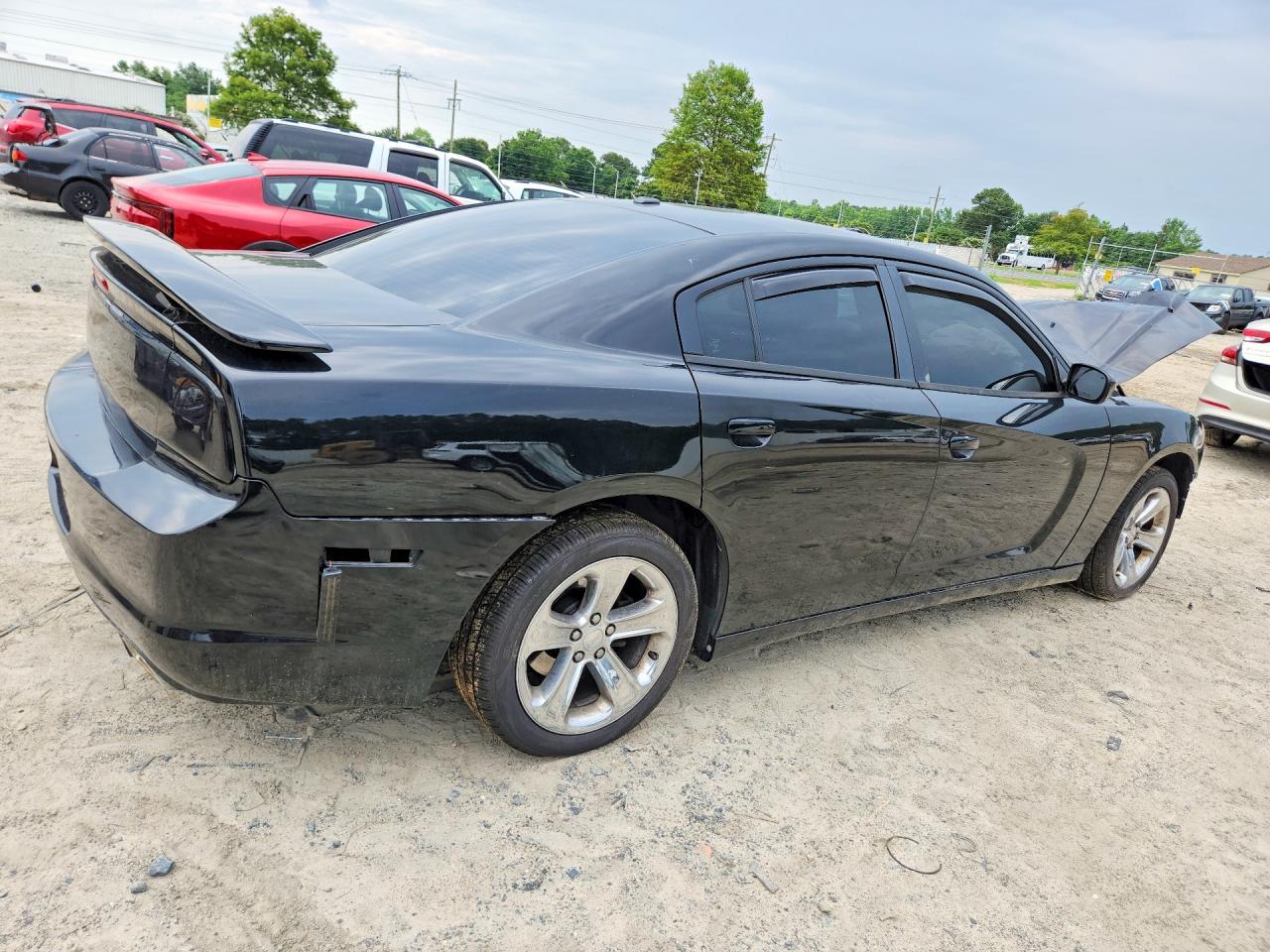 2012 Dodge Charger Se Черный vin: 2C3CDXBG5CH271709