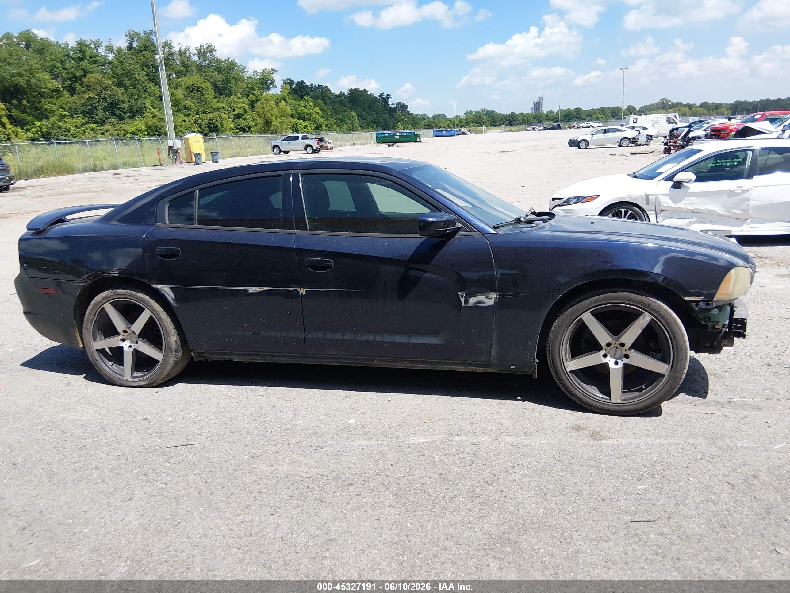 2012 Dodge Charger Se Black vin: 2C3CDXBG5CH297792