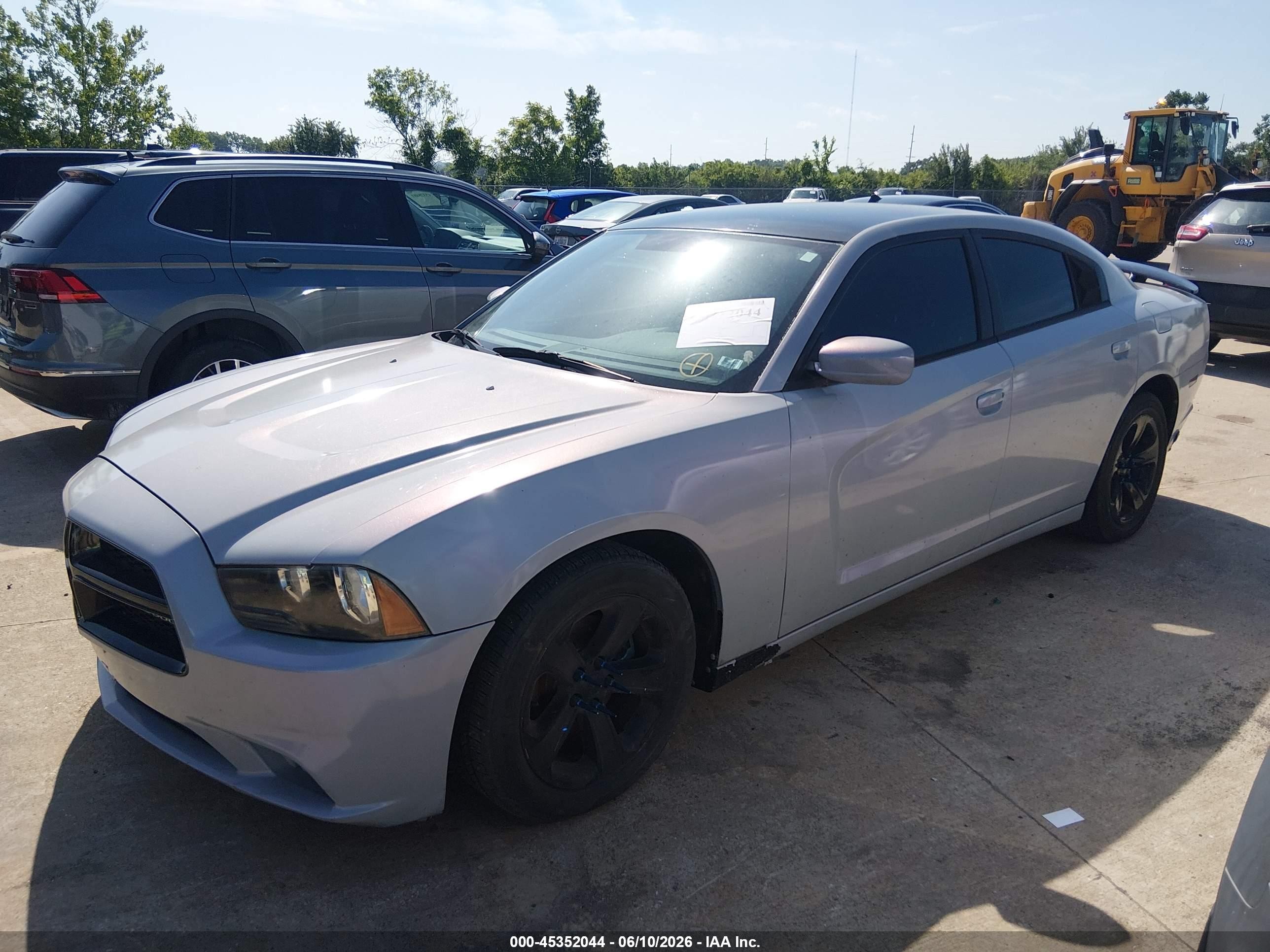 2012 Dodge Charger Se Gray vin: 2C3CDXBG5CH301209